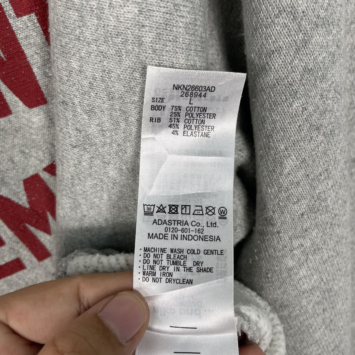 Japanese Brand Florida Orange CNTY Academy Sweatshirt Size US L / EU 52-54 / 3 - 13 Thumbnail