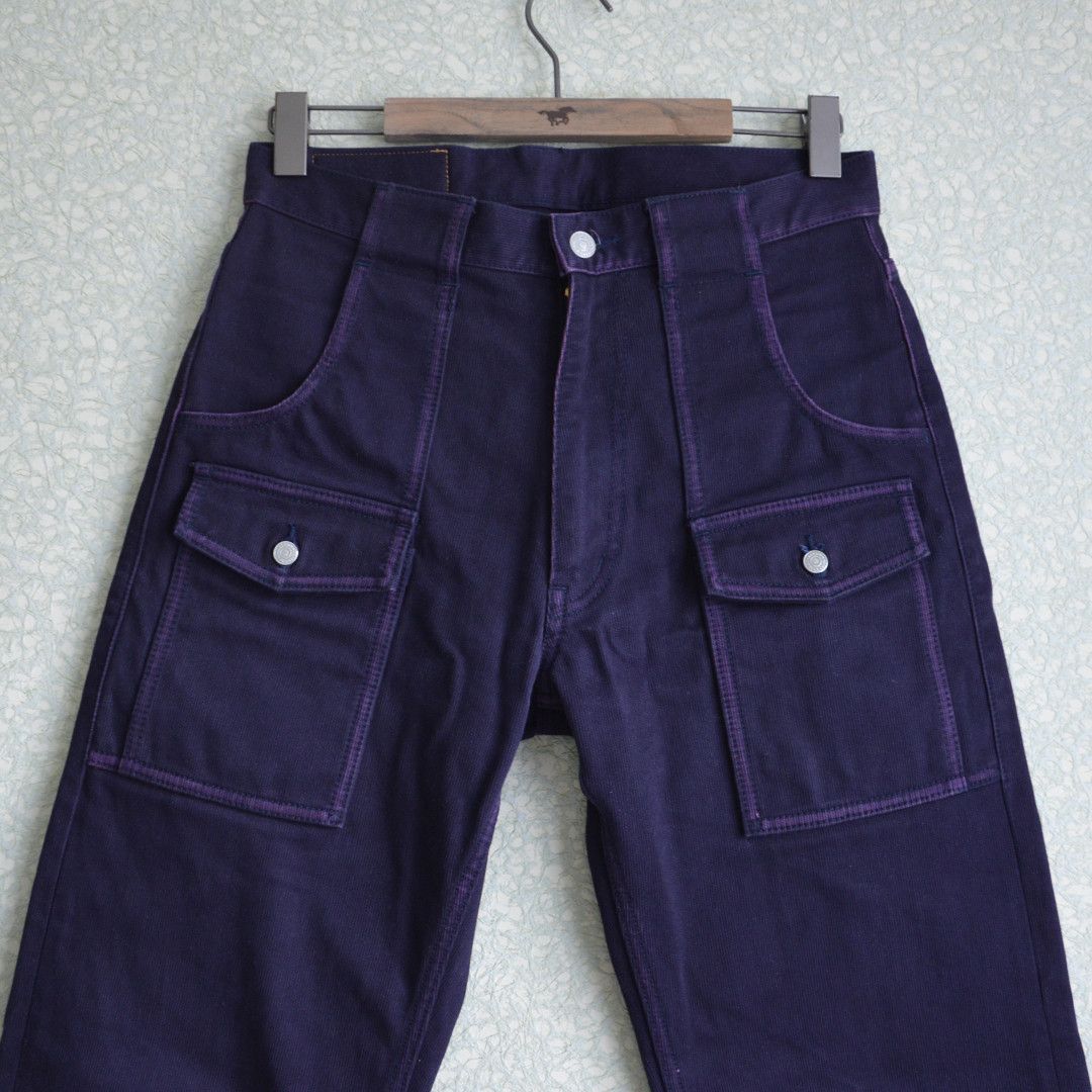 Yohji Yamamoto AW02 Purple Bush Pants Size US 32 / EU 48 - 3 Thumbnail