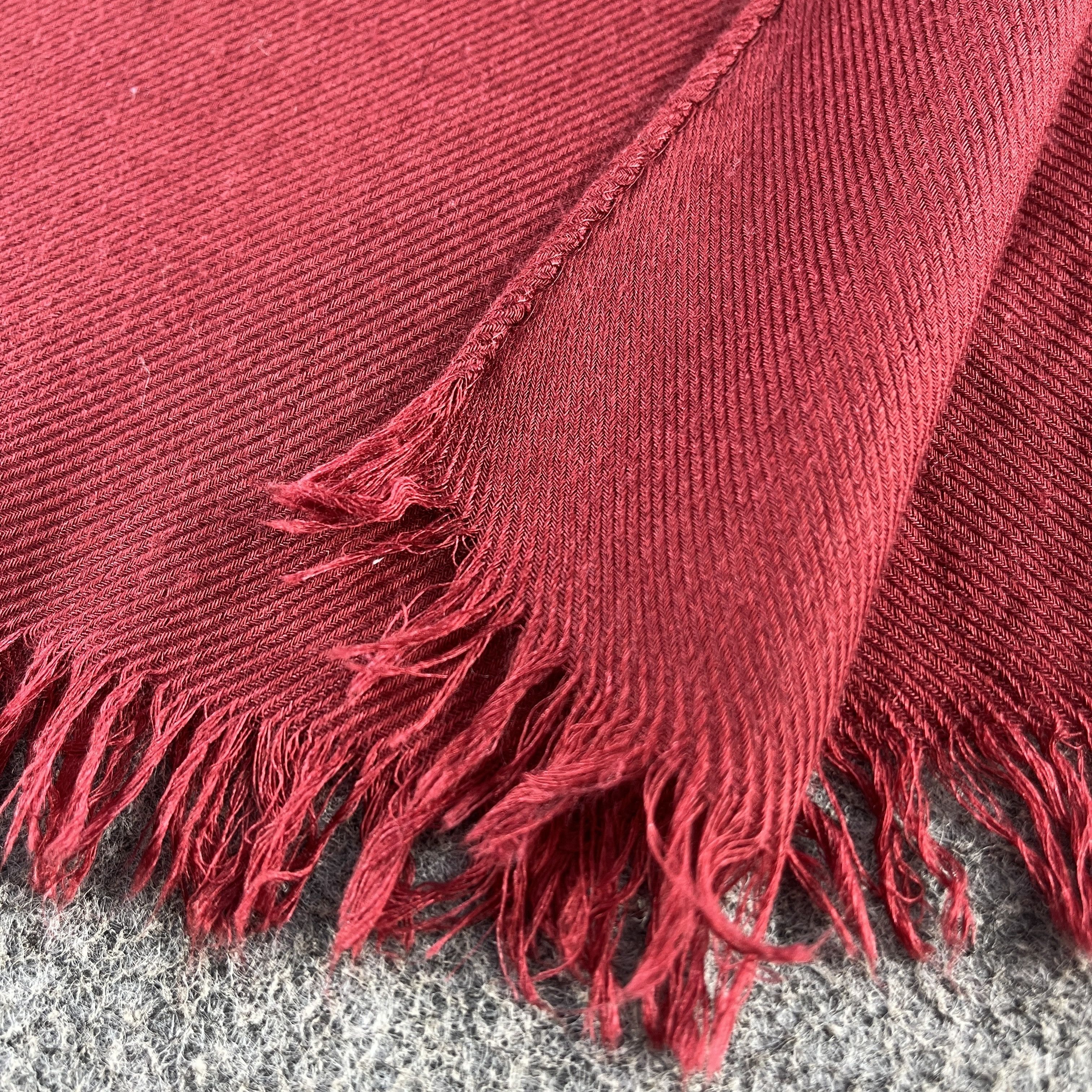 Vintage Plain Loro Piana Scarf / Muffler / Neckwear T1367 Size ONE SIZE - 10 Thumbnail