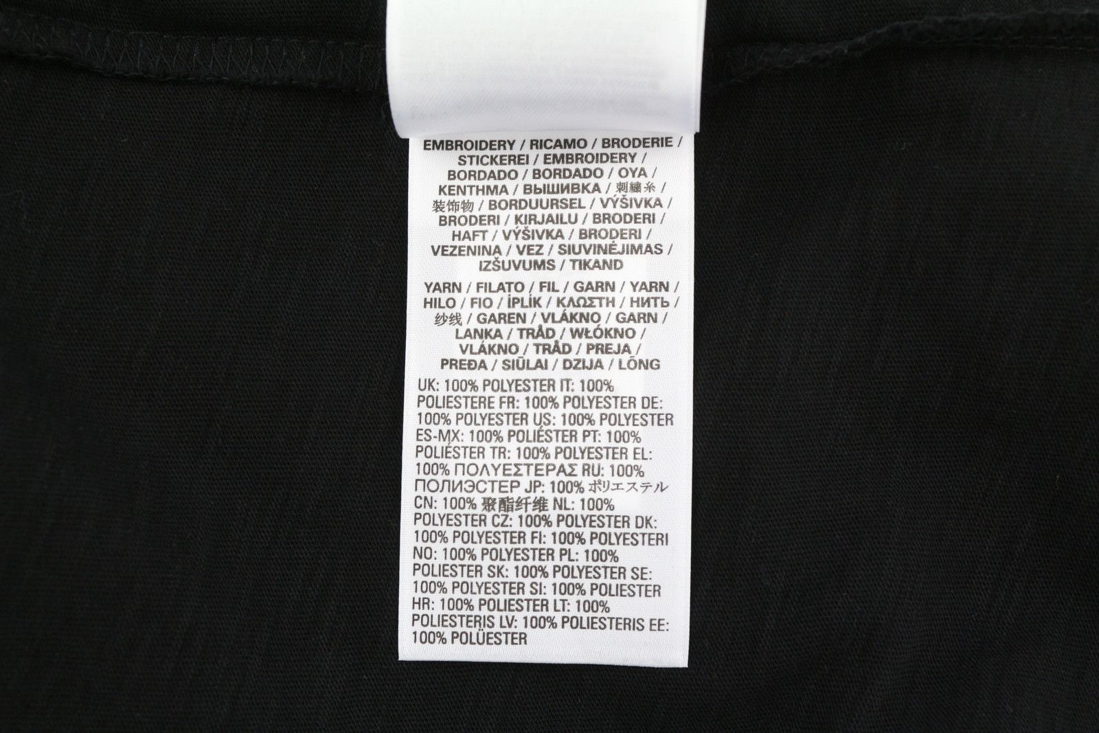 Diesel T-JUSTLE-LS-E9 M Black Cotton Printed T-Shirt 40974 Size US M / EU 48-50 / 2 - 9 Thumbnail