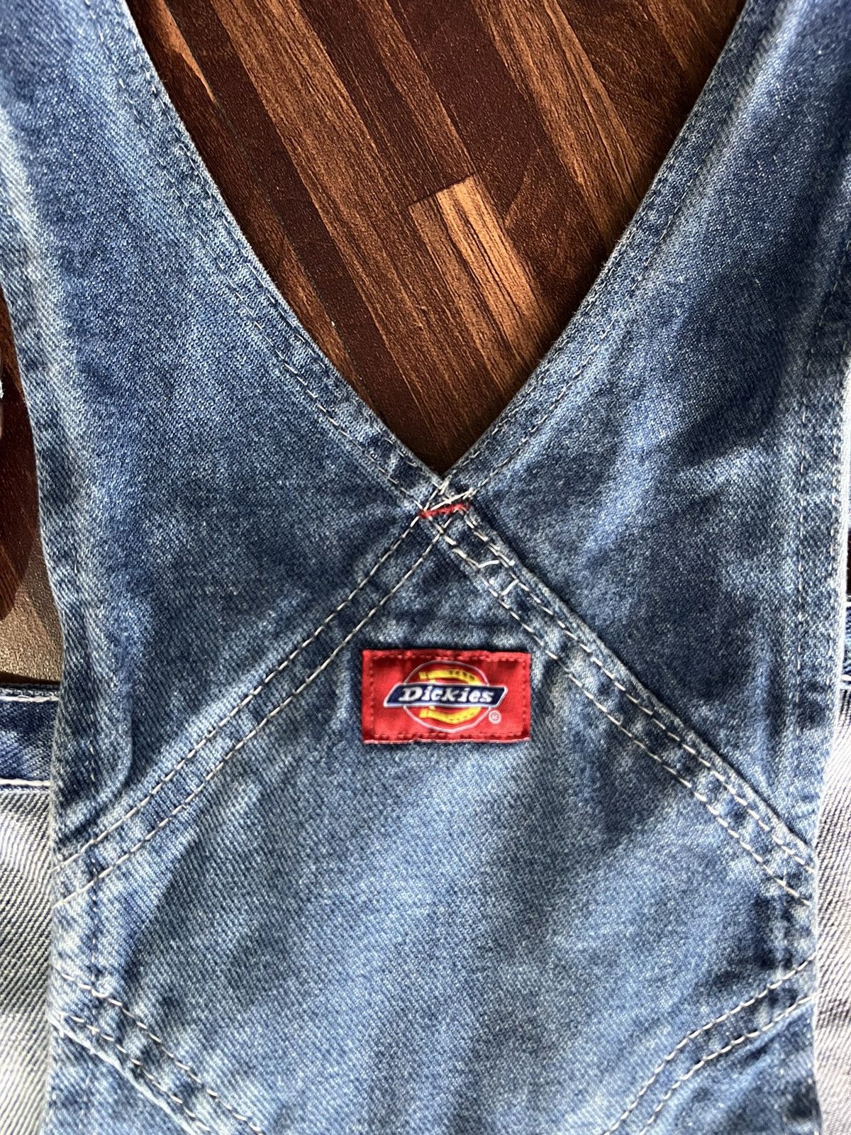 Dickies × Vintage Overall Diskies Jeans Size US 34 / EU 50 - 8 Thumbnail
