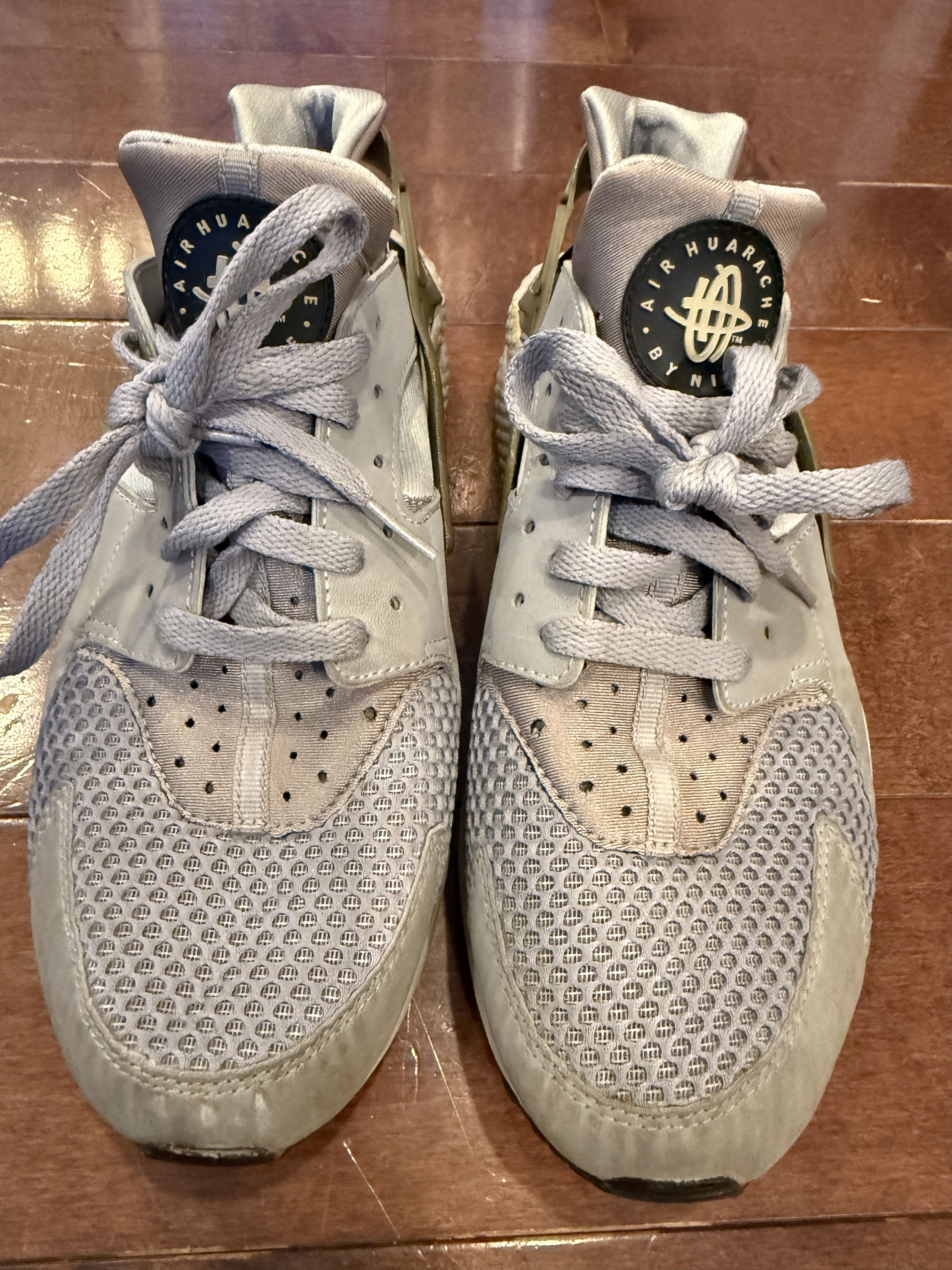 Nike Nike Nike Air Huarache Wolf Grey Size 11 Used. Size US 11 / EU 44 - 6 Thumbnail
