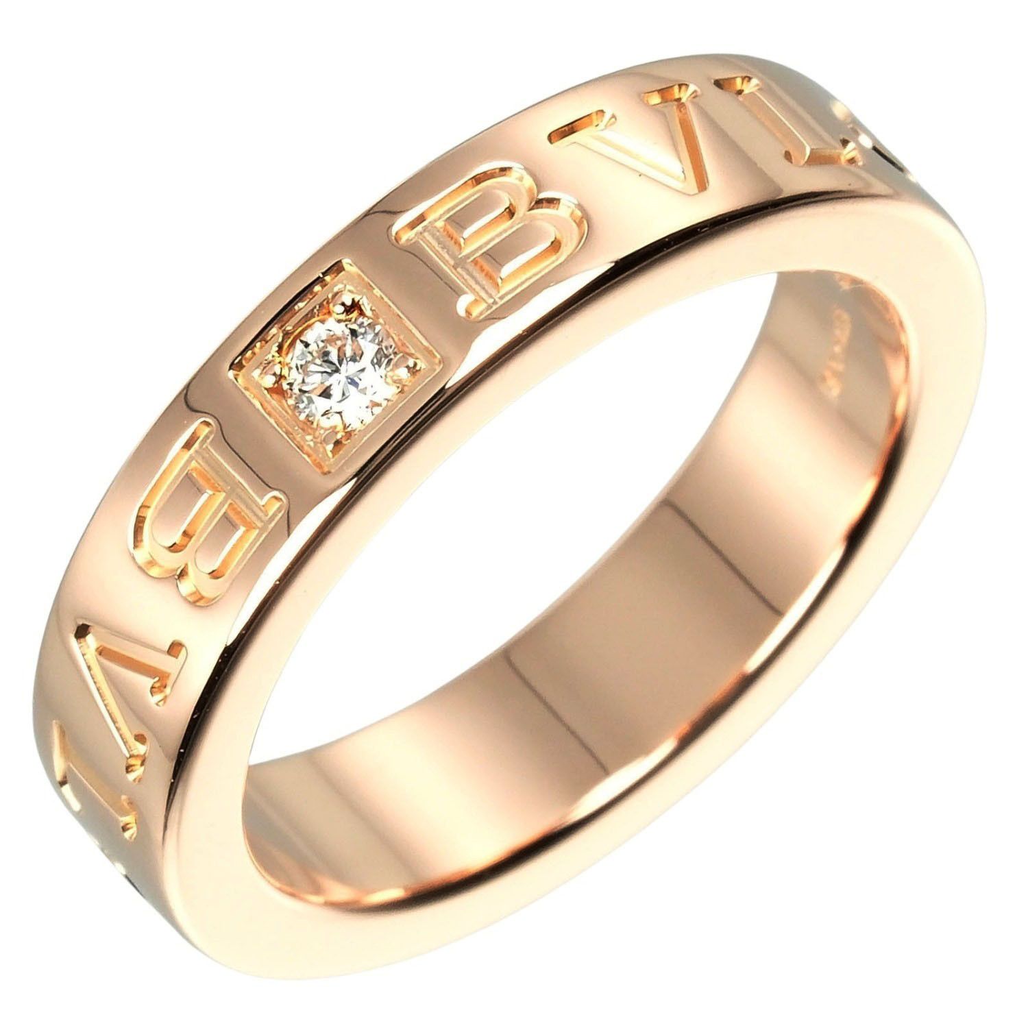 Bvlgari Bvlgari BVLGARI B.ZERO1 Au750 Diamond Ring Size 7 Metal Ring Size ONE SIZE - 1 Thumbnail