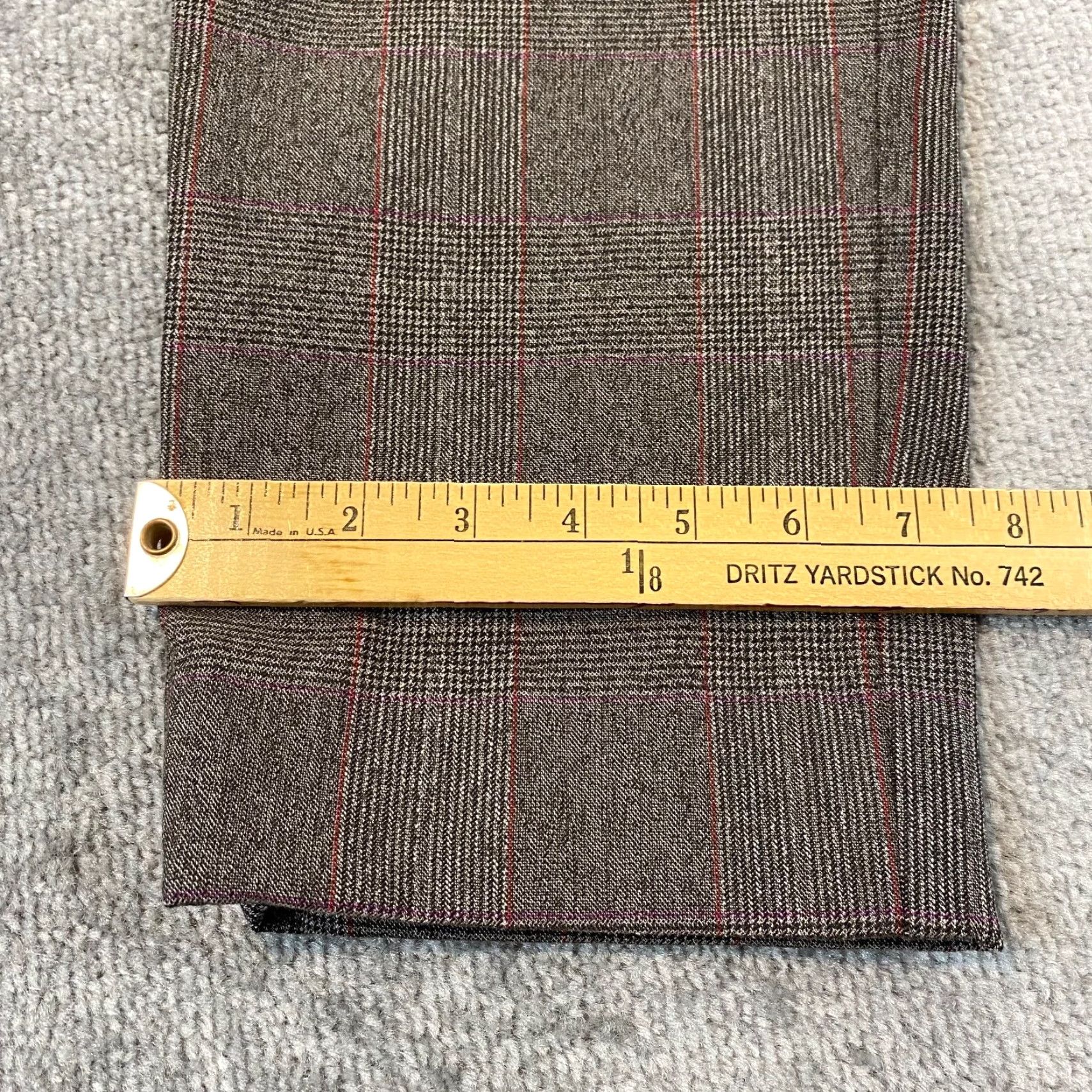 Soft Surroundings Soft Surroundings Pants Womens Large Straight Stretch Pull On Career Workwear Brown Multicolor Dress Pants Casual Formal Size 36" / US 14 / IT 50 - 7 Thumbnail