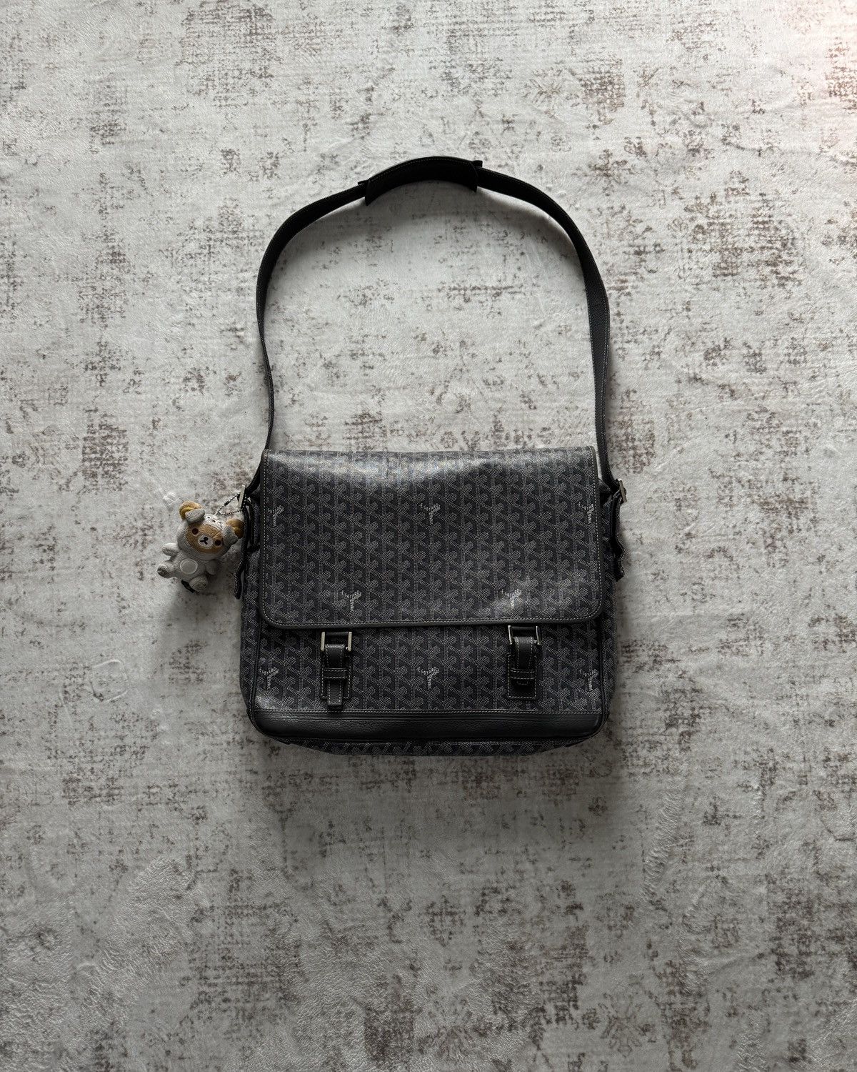 2013 Goyard Grand Bleu GM Messeneger Bag