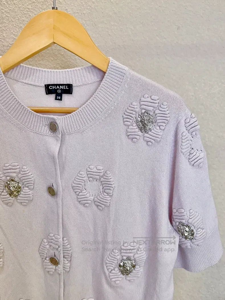 Chanel Chanel Lion head three-dimensional camelia embroidered cas Size XS / US 0-2 / IT 36-38 - 3 Thumbnail