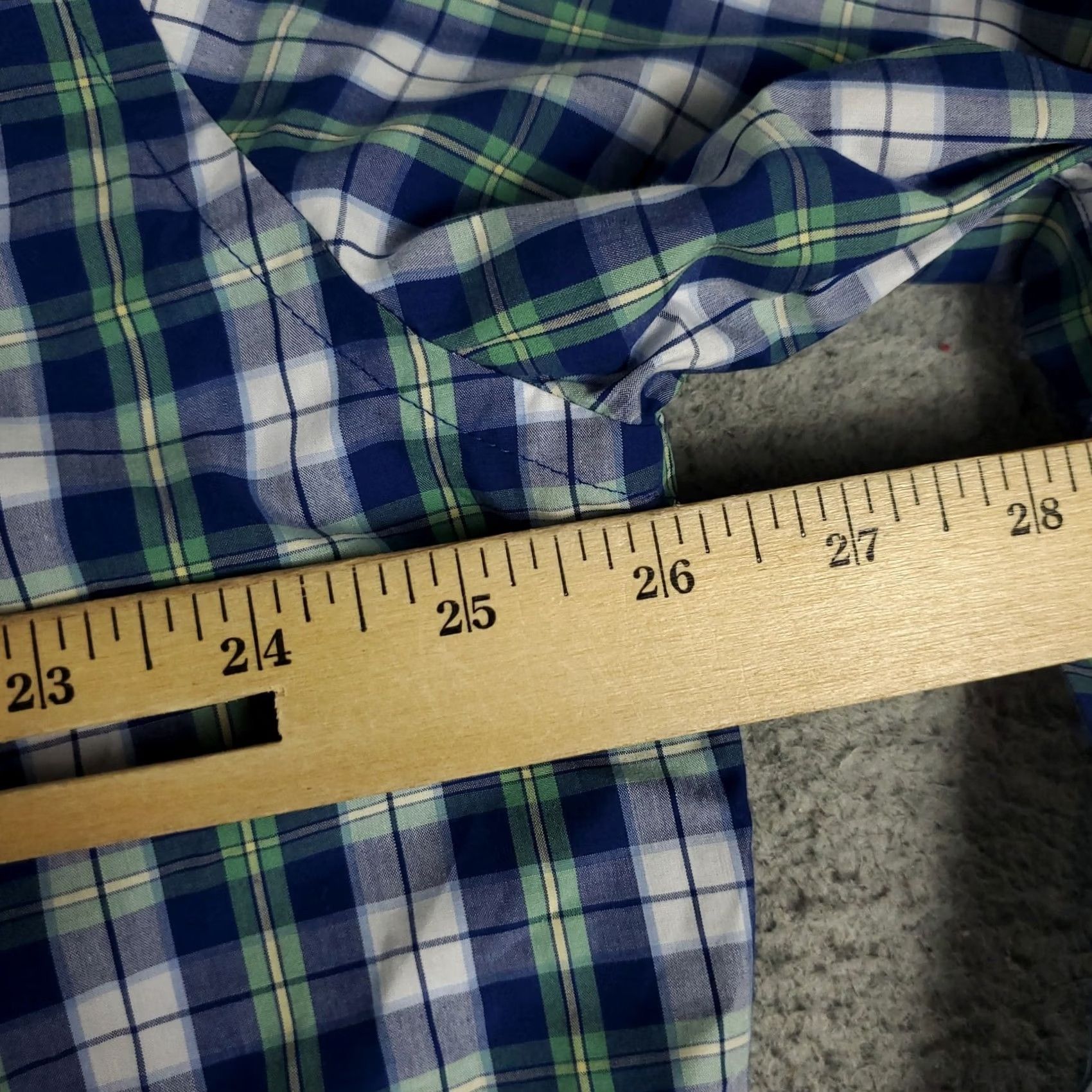 Brooks Brothers Brooks Brothers Shirt Mens XL Blue Green Plaid Button-Up Long Sleeve Casual Button-Down Collar Size US XL / EU 56 / 4 - 5 Thumbnail