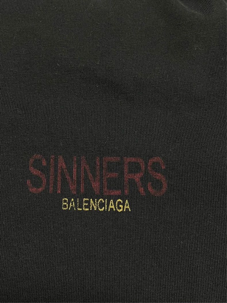 Balenciaga Balenciaga Sinner Short Sleeve Size US M / EU 48-50 / 2 - 4 Thumbnail