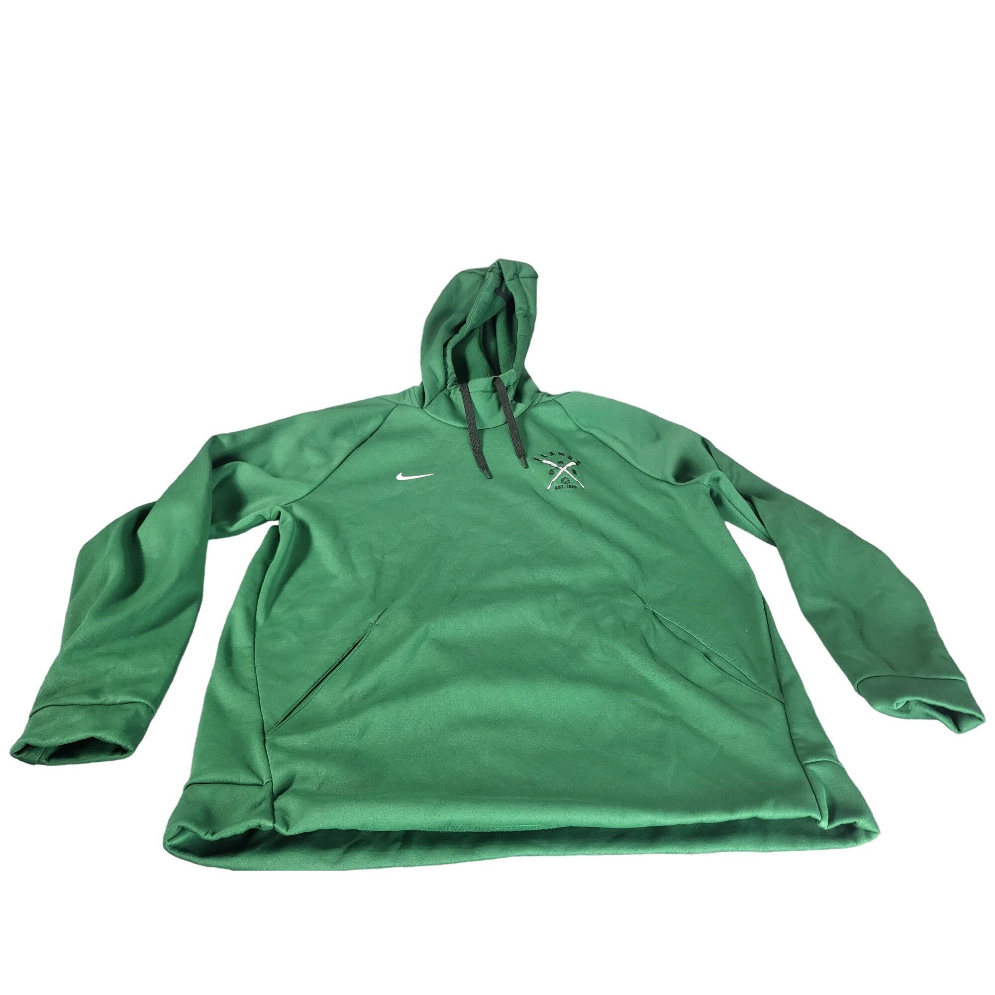 Nike Nike Flames GMS Baseball Hoodie Men Sz XL Green Embroidered Size US XL / EU 56 / 4 - 1 Thumbnail