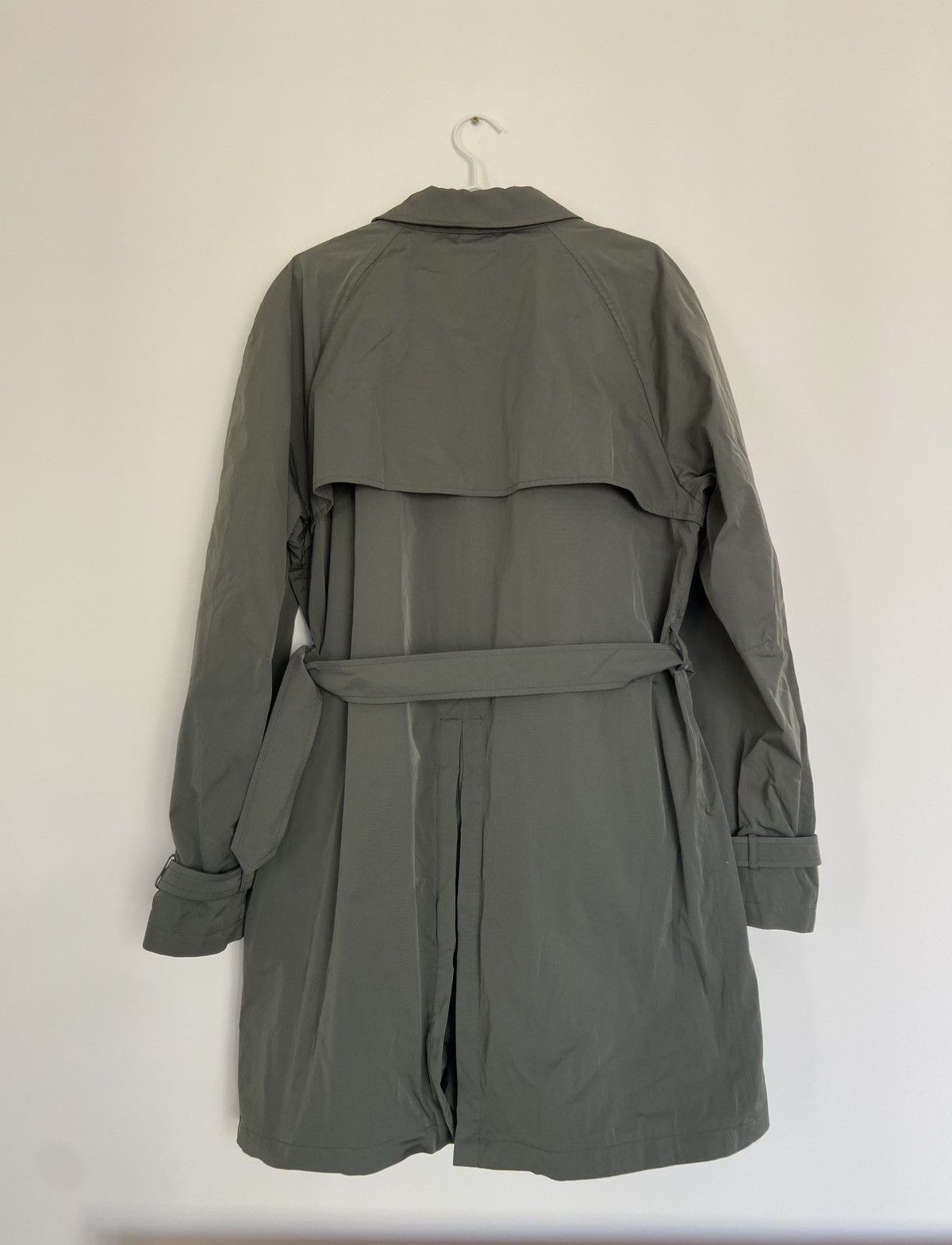 Loro Piana Loro Piana Light Olive Stormey Trench Tecno Coat Size US XXL / EU 58 / 5 - 7 Thumbnail