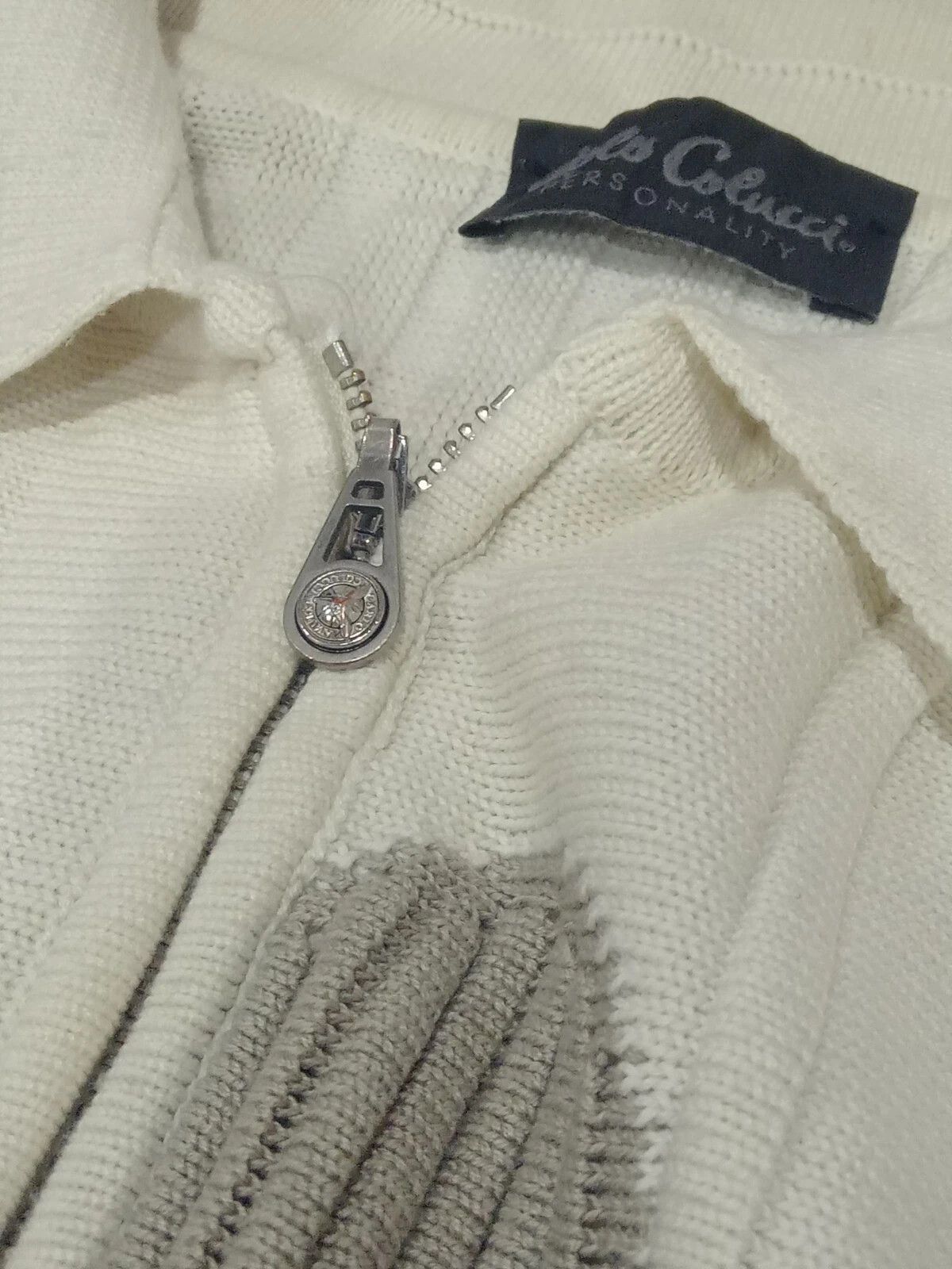 Carlo Colucci CARLO COLUCCI Personality Knitted Pullover Sz 50 Size US M / EU 48-50 / 2 - 6 Thumbnail