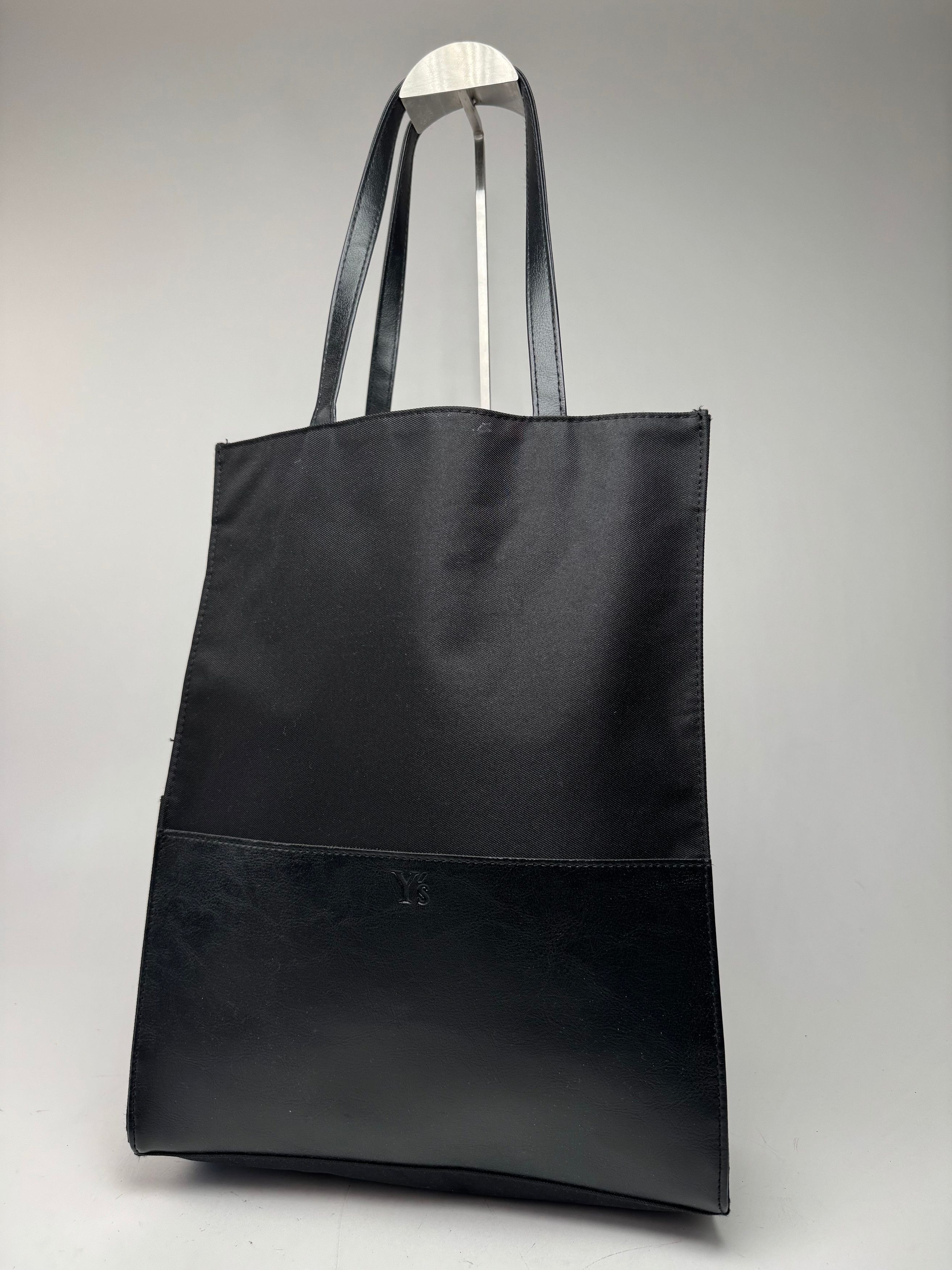 Yohji Yamamoto Vintage Shopper leather Bag black Size ONE SIZE - 1 Thumbnail