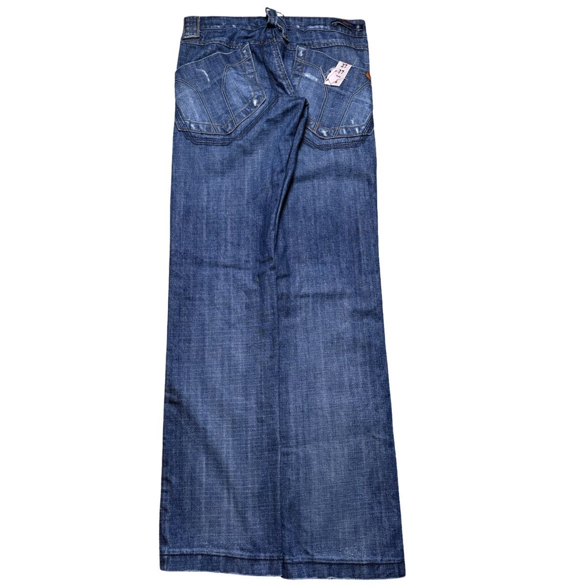 Other Vintage Y2K Vigoss Troy's Flare Jeans Low Rise Womens 27X32 Size 27" / US 4 / IT 40 - 7 Thumbnail