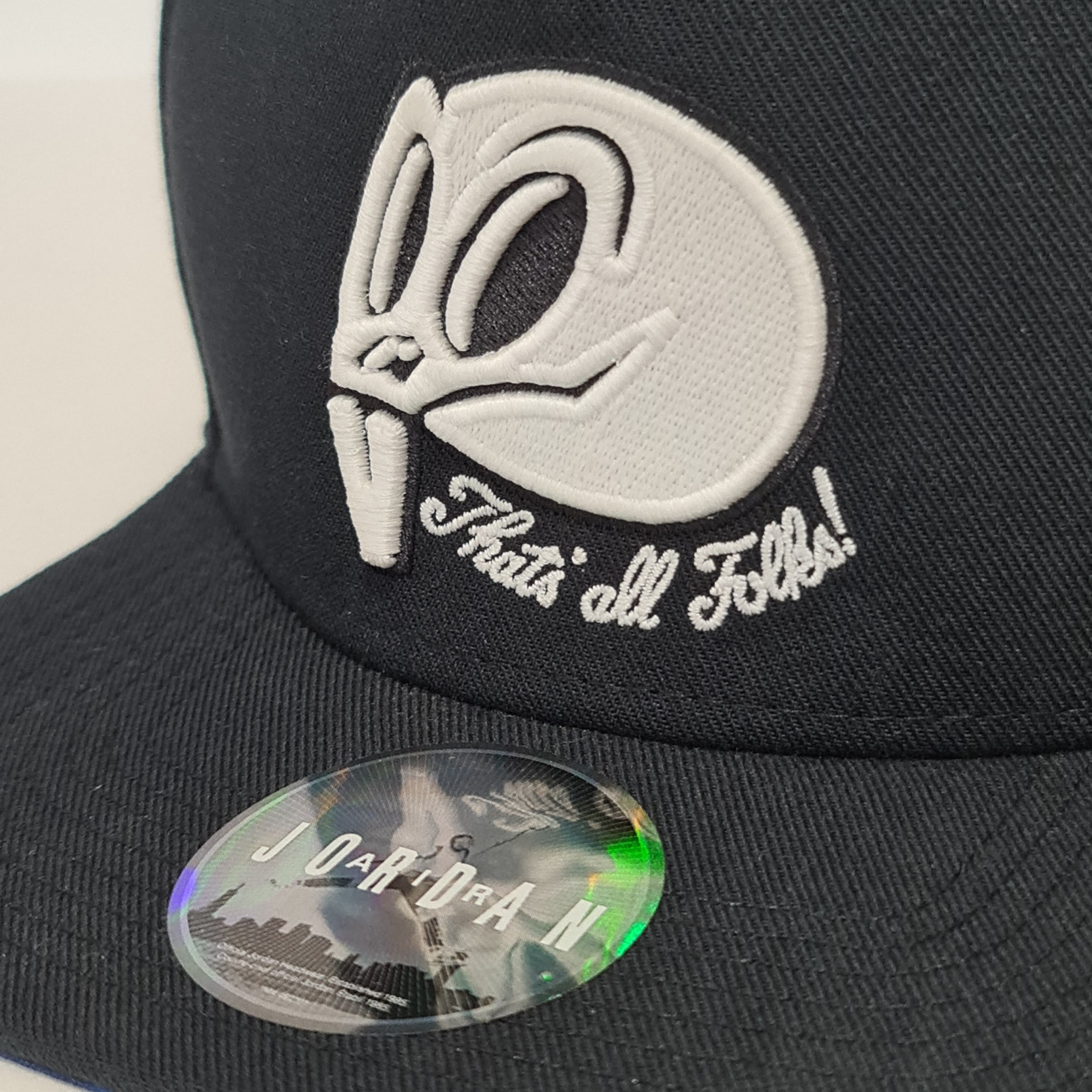 Jordan Brand Jordan Cap Snapback 'Space Jam Skull Glow' Black Size ONE SIZE - 6 Thumbnail
