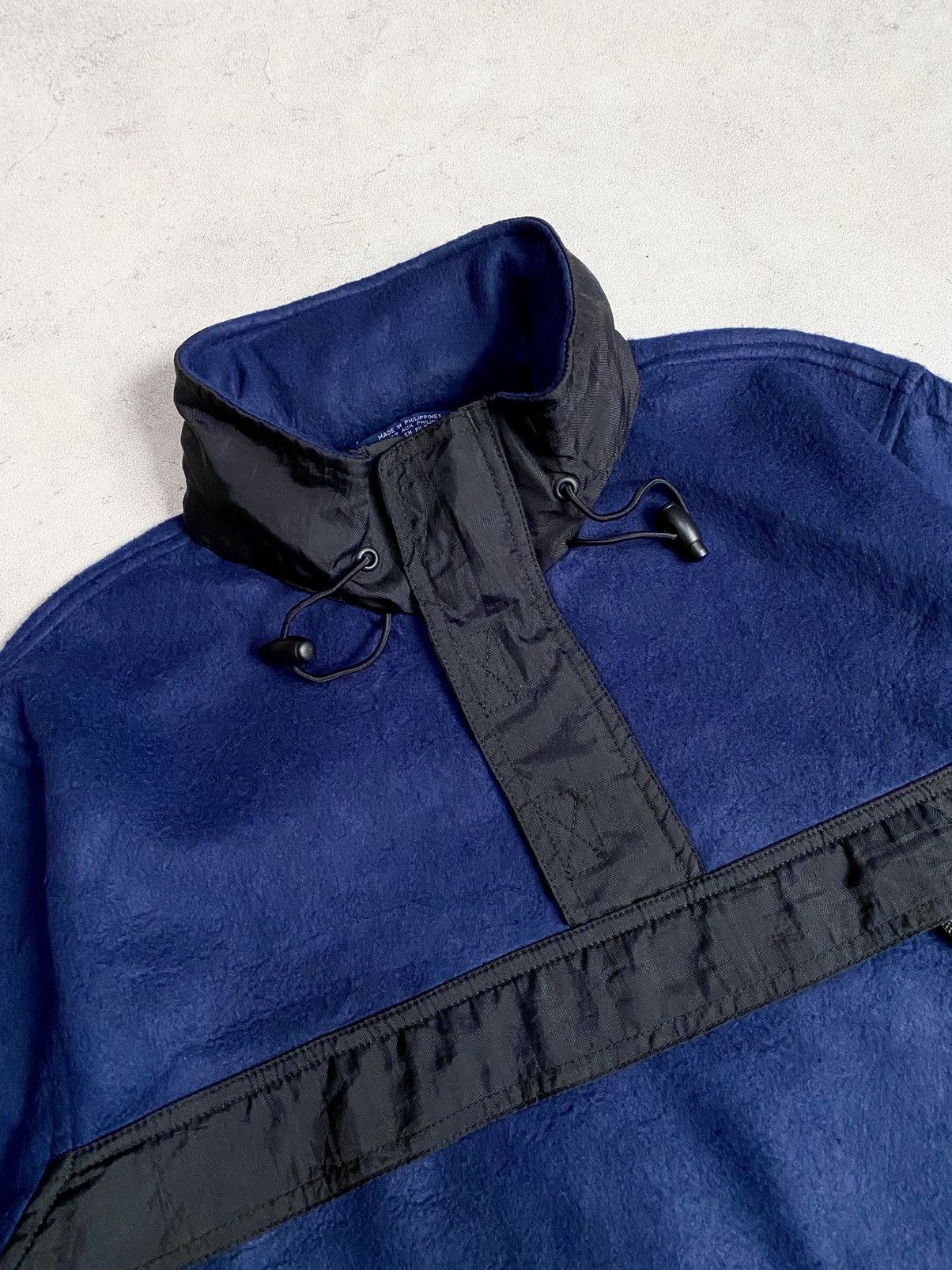 Tommy Hilfiger Vintage 90s Tommy Hilfiger Fleece Anorak Hoodie Jacket Size US M / EU 48-50 / 2 - 6 Thumbnail