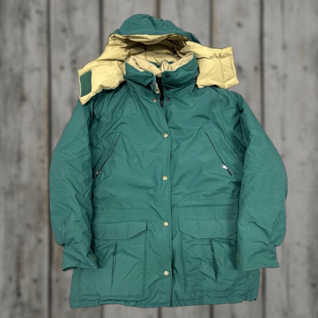 VINTAGE L.L. Bean Maine Wardens Parka Jacket Women's Medium Green