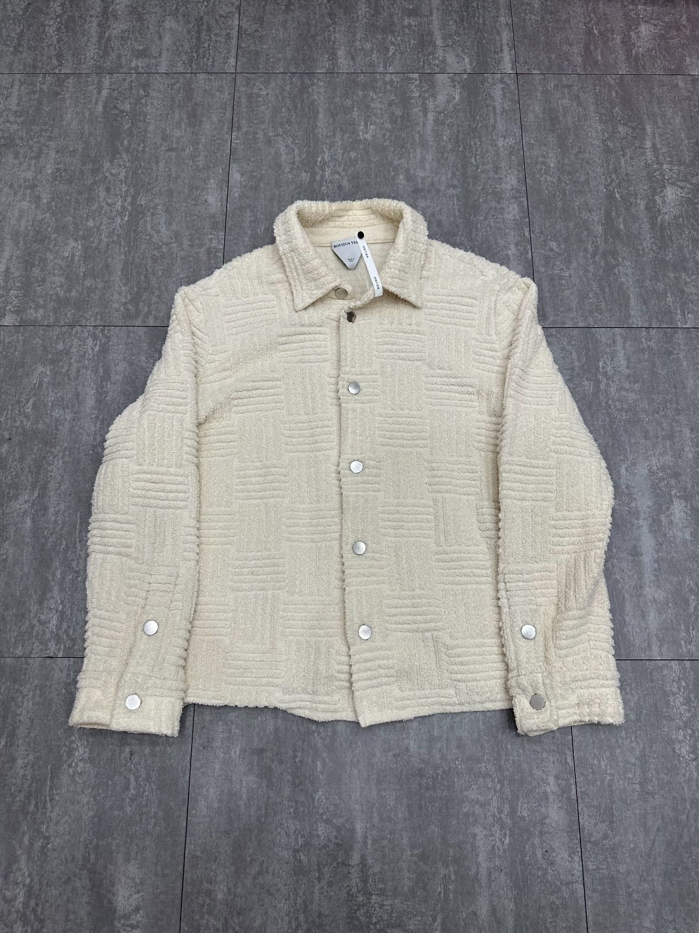 Bottega Veneta Bottega Veneta White Jacket L Women Size L / US 10 / IT 46 - 1 Thumbnail