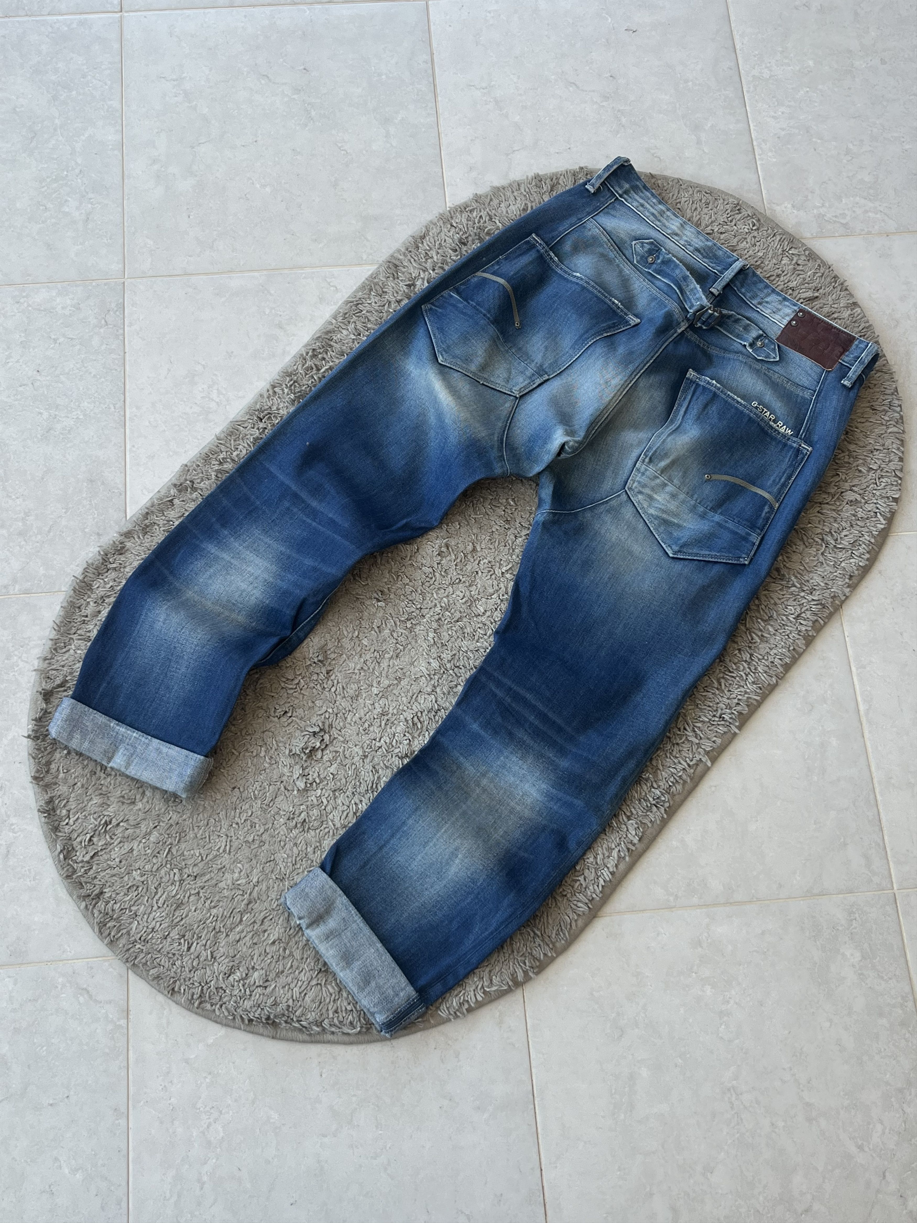 G-Star G-STAR RAW Jeans MADE IN INDIA Blue Color size 32x32 Size US 32 / EU 48 - 4 Thumbnail