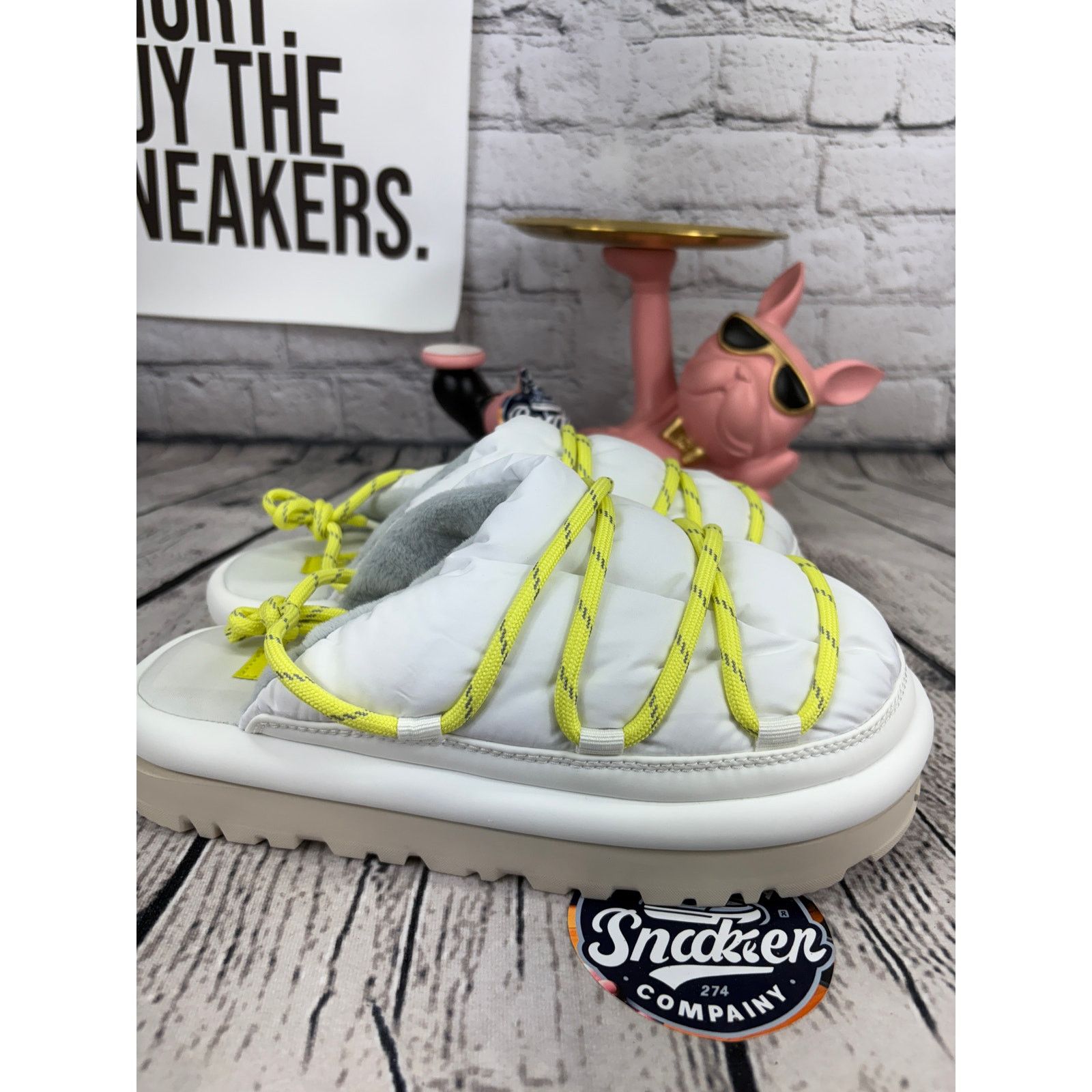 Ugg Ugg Spaceslider Tech Sandal Womens 7 Yellow Platform Slipper Size US 7 / IT 37 - 5 Thumbnail