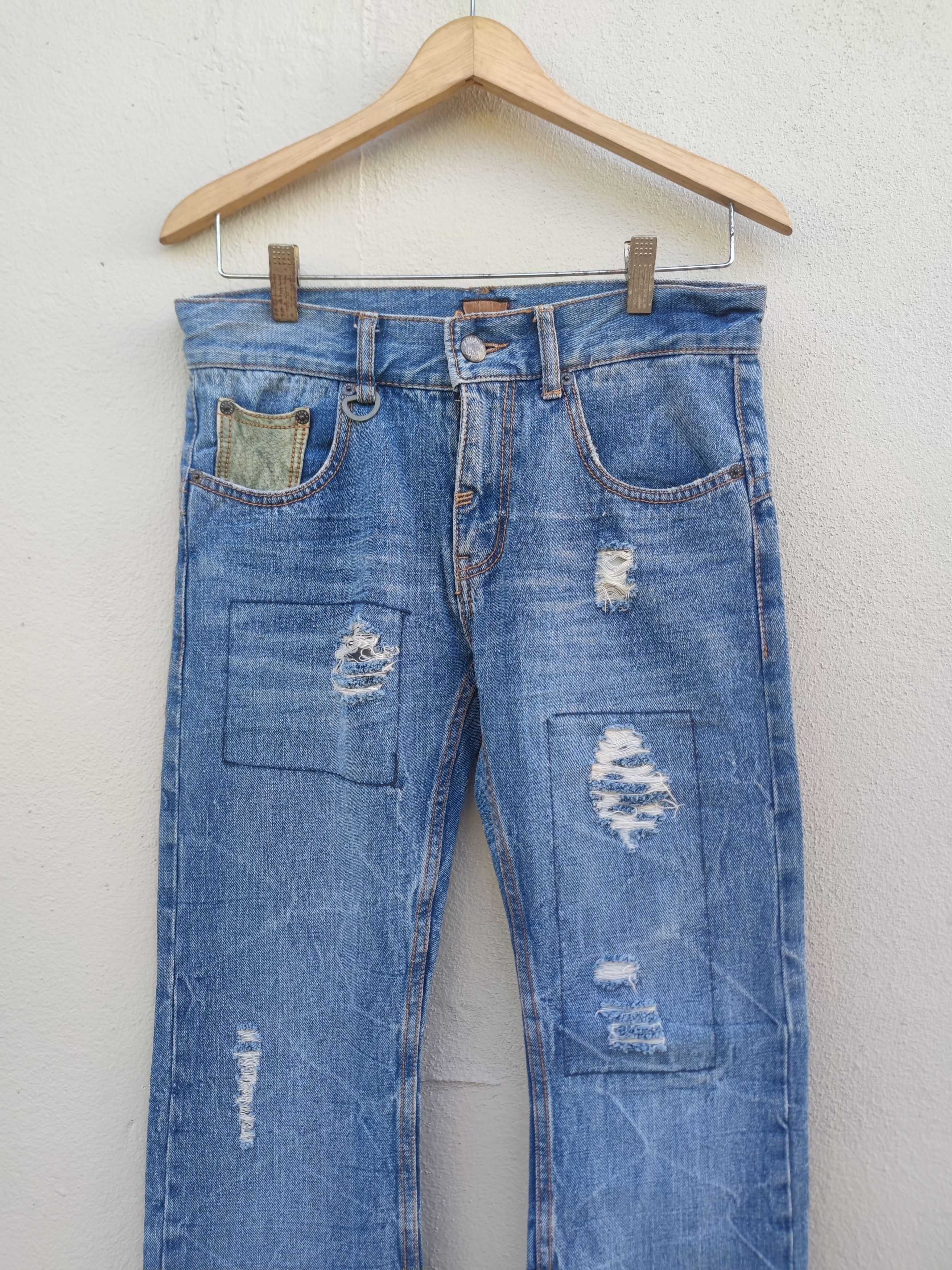 JACKROSE JACKROSE Distressed Design Flare Jean Size US 31 - 2 Thumbnail