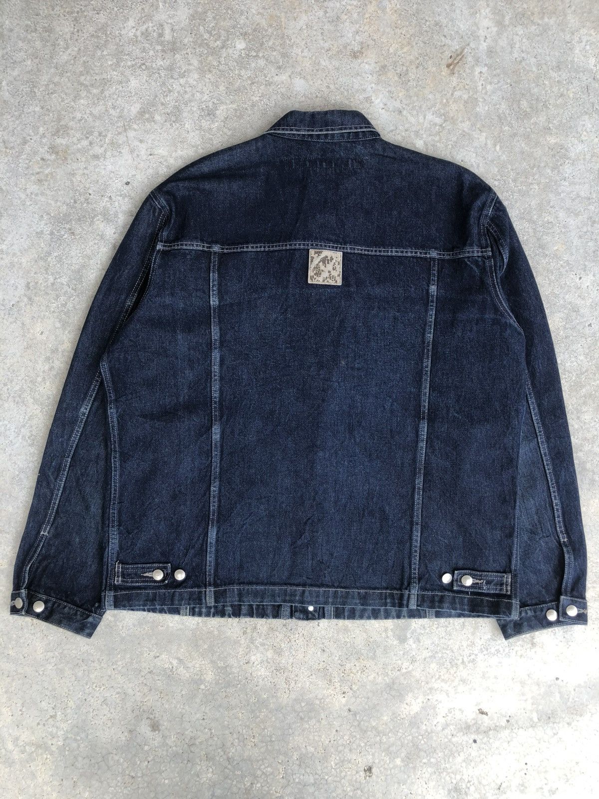 Marithe + Francois Girbaud Marithe Francois Girbaud Denim Jacket Baggy Size US XL / EU 56 / 4 - 2 Thumbnail