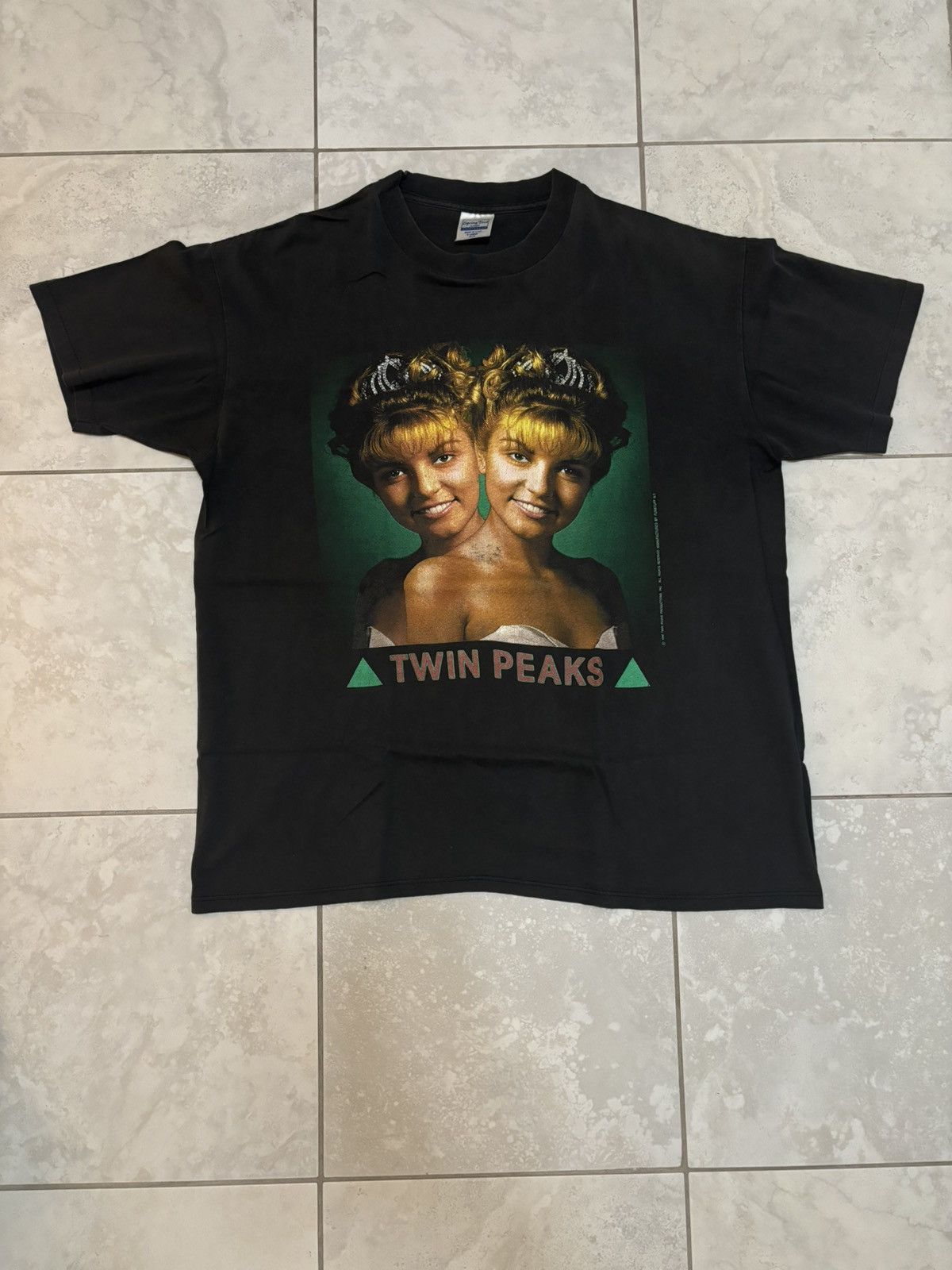 Rare Vintage Twin Peaks Laura Palmer David Lynch T Shirt