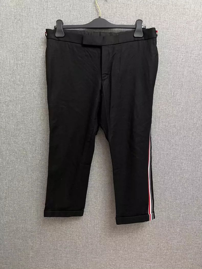 Thom Browne Thom browne Size 3 Webbing wool trousers 2504-Nextarrow Size US 30 / EU 46 - 1 Thumbnail
