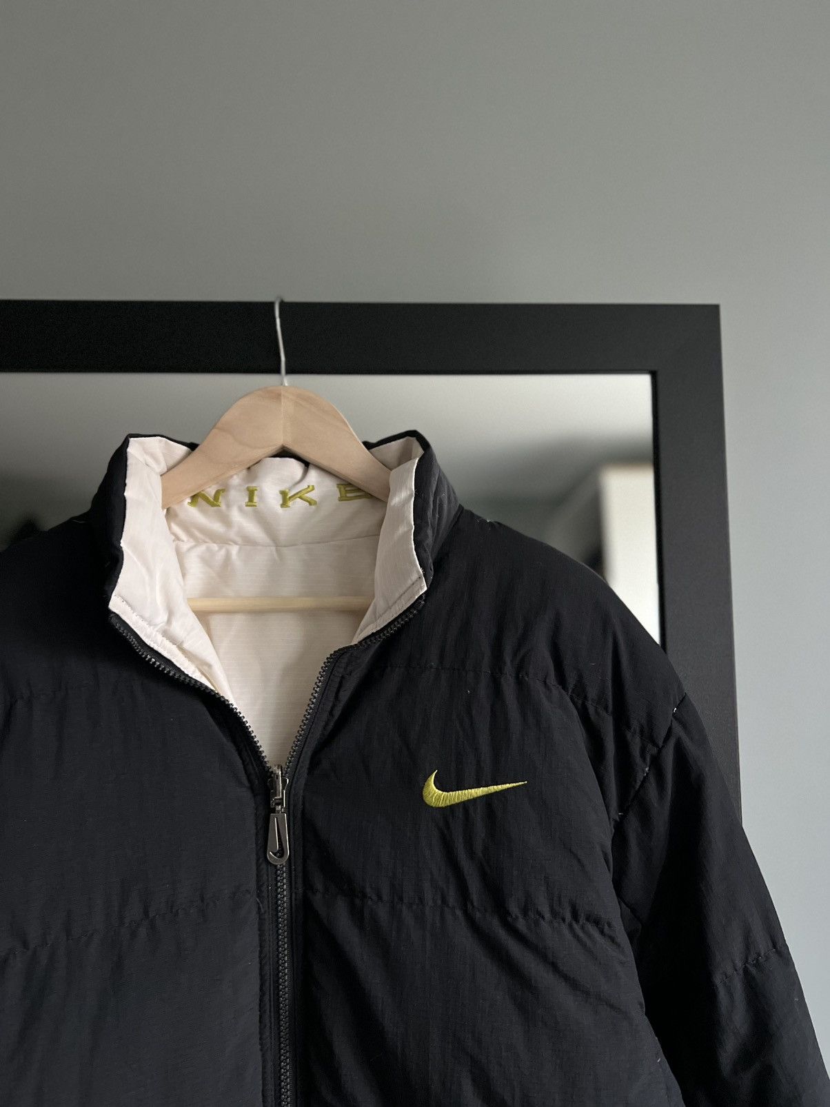 Nike Nike Vintage Y2k Two Side Puffer Reversible Down Jacket Size US M / EU 48-50 / 2 - 4 Thumbnail