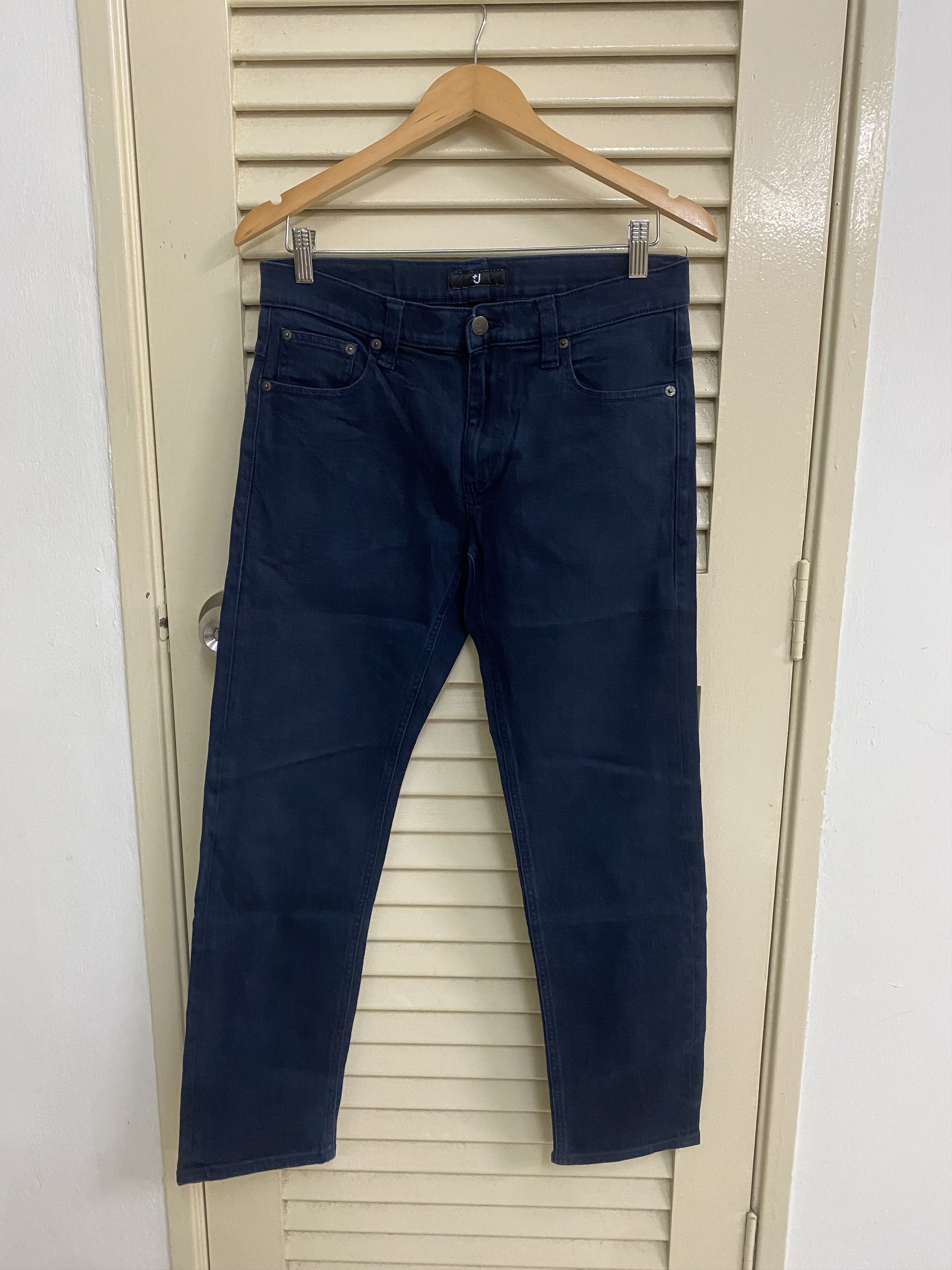 Jil Sander Jil Sander Selvedge Denim Navy Blue Size US 31 - 1 Thumbnail