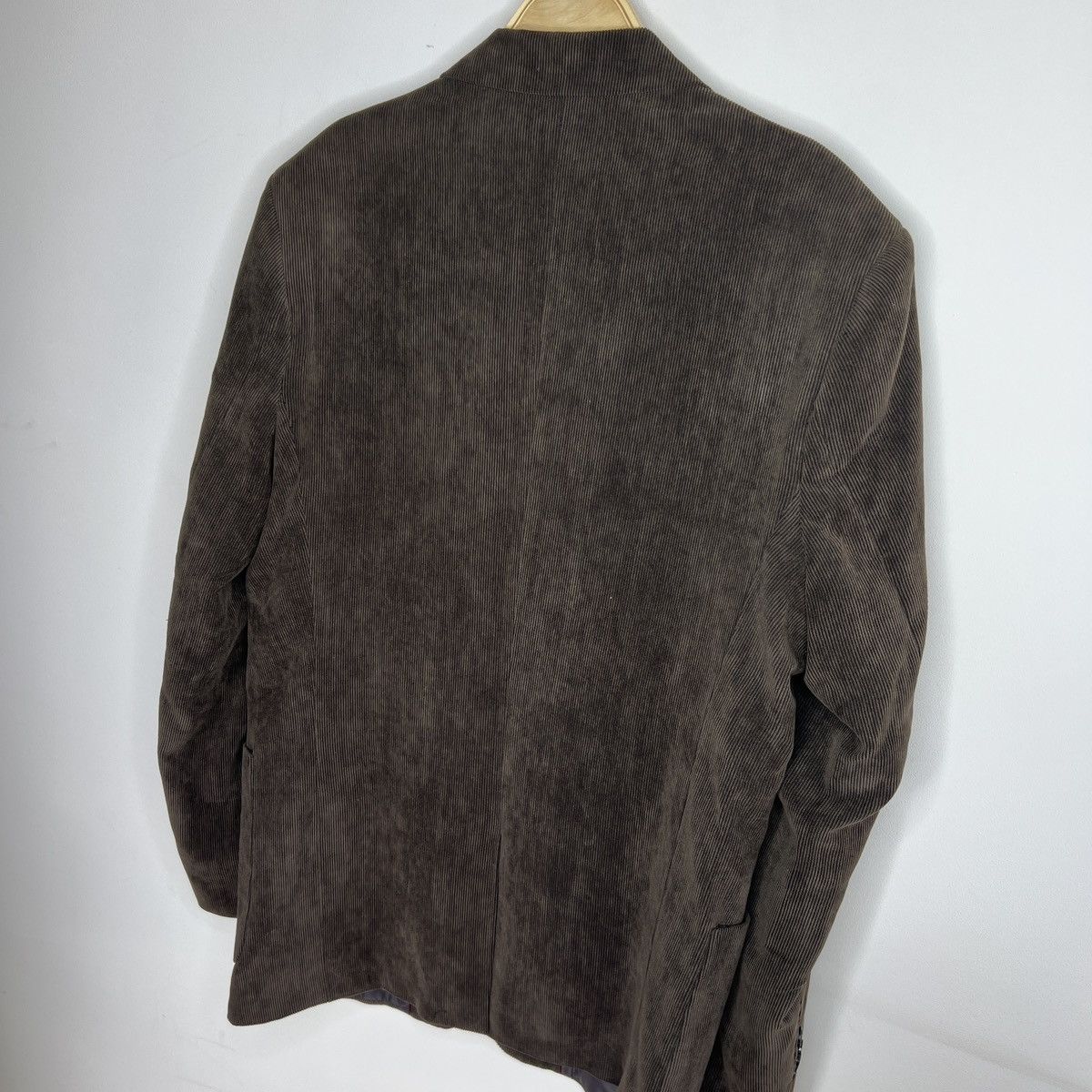 Dolce & Gabbana Dolce & Gabbana Brown vintage sun faded corduroy used blazer Size 46R - 12 Thumbnail