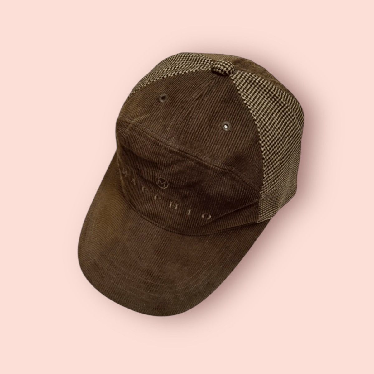 Designer × Vintage MACCHIO VINTAGE 7 PANELS CORDUROY STRAPBACK Size ONE SIZE - 1 Thumbnail