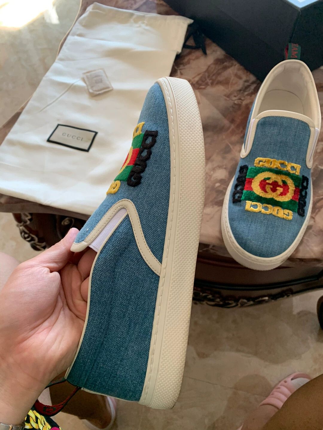 Gucci Gucci Men's New Authentic Like New Shoes Size US 8 / EU 41 - 3 Thumbnail