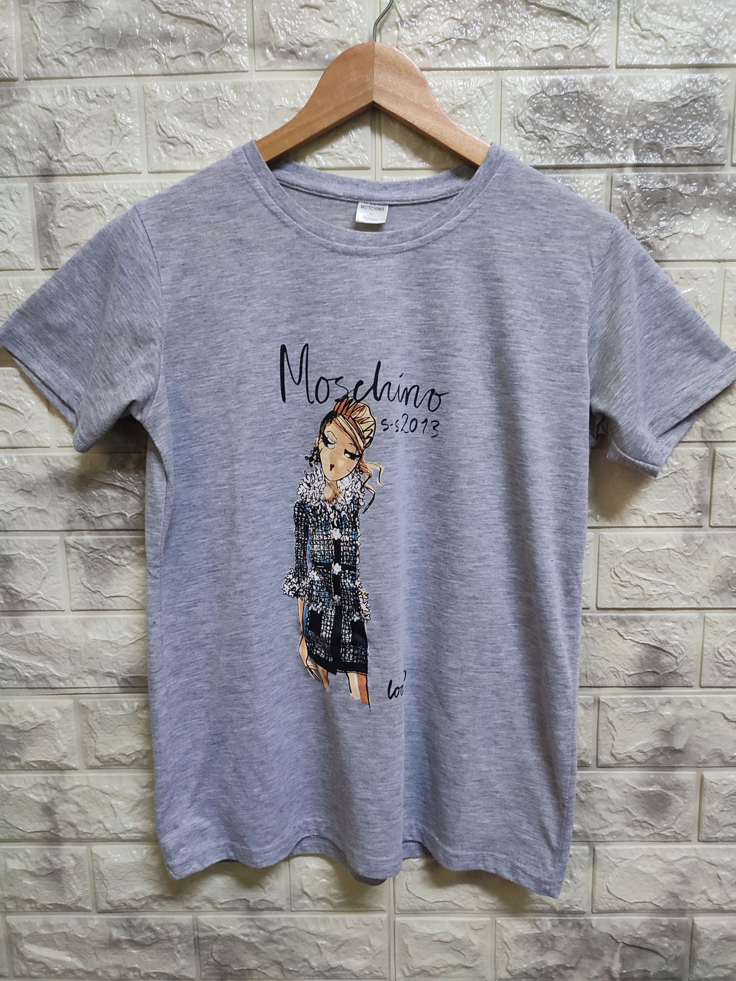 Designer × Moschino vintage Moschino x 25ans 2013 tshirt Size ONE SIZE - 1 Thumbnail