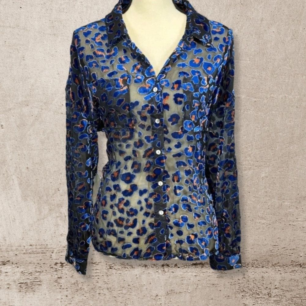 Other Dear John Sheer Blouse NWT Size S / US 4 / IT 40 - 1 Thumbnail
