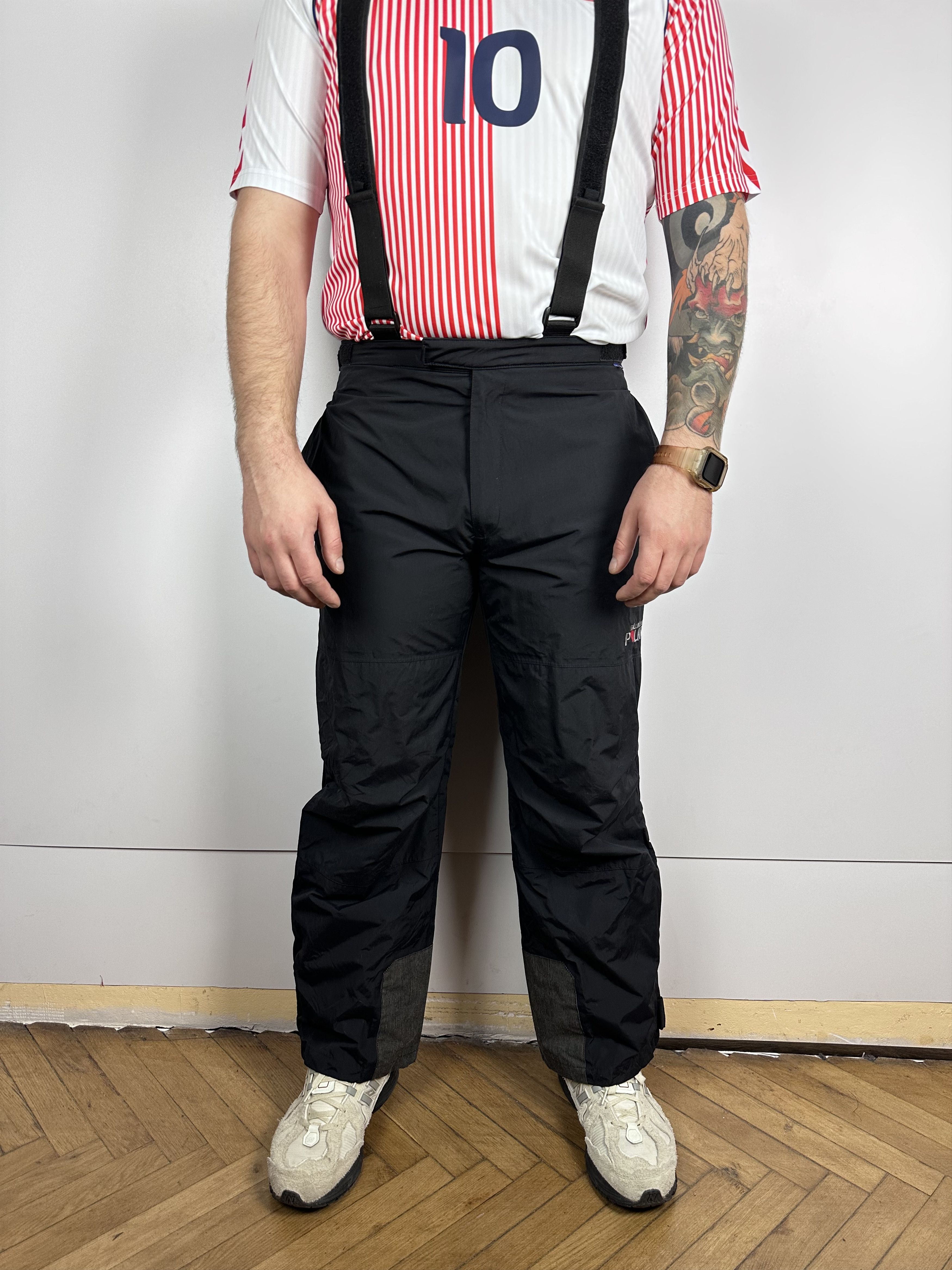 Fjallraven × Vintage Fjallraven Polar Vintage Men's Ski Pants Overall Black L Size US 34 / EU 50 - 5 Thumbnail