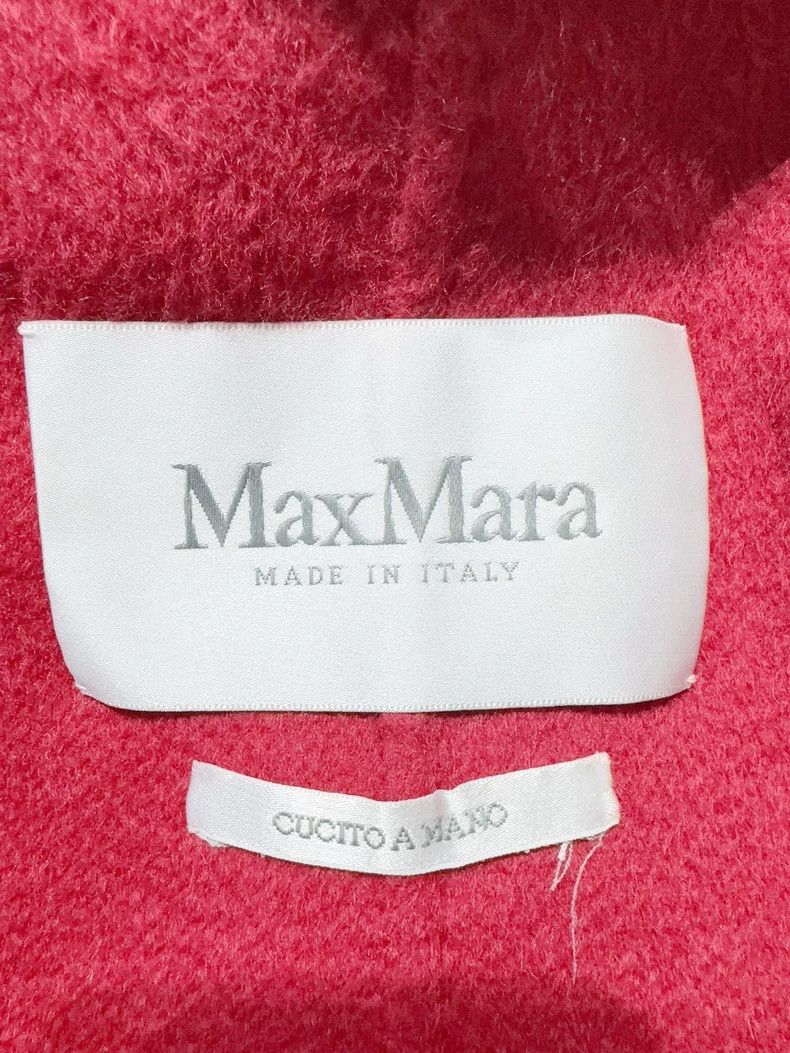 Max Mara Max Mara Rialto Burgundy Coat Size XS / US 0-2 / IT 36-38 - 4 Thumbnail