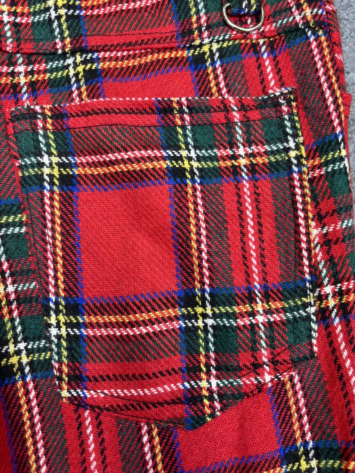 Seditionaries 💥Seditionaries💥Tiger Punk Lace Up Tartan Pant F764 Size US 30 / EU 46 - 8 Thumbnail