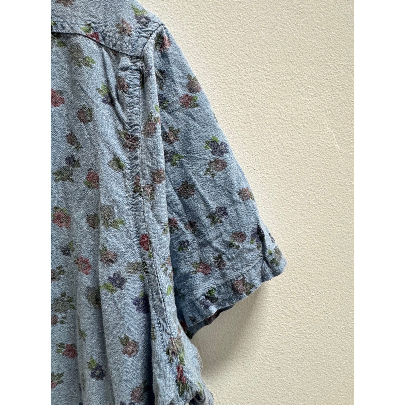 Deus Ex Machina Deus Ex Machina Floral Shirt – Vintage Wash – Size M Size US M / EU 48-50 / 2 - 9 Thumbnail