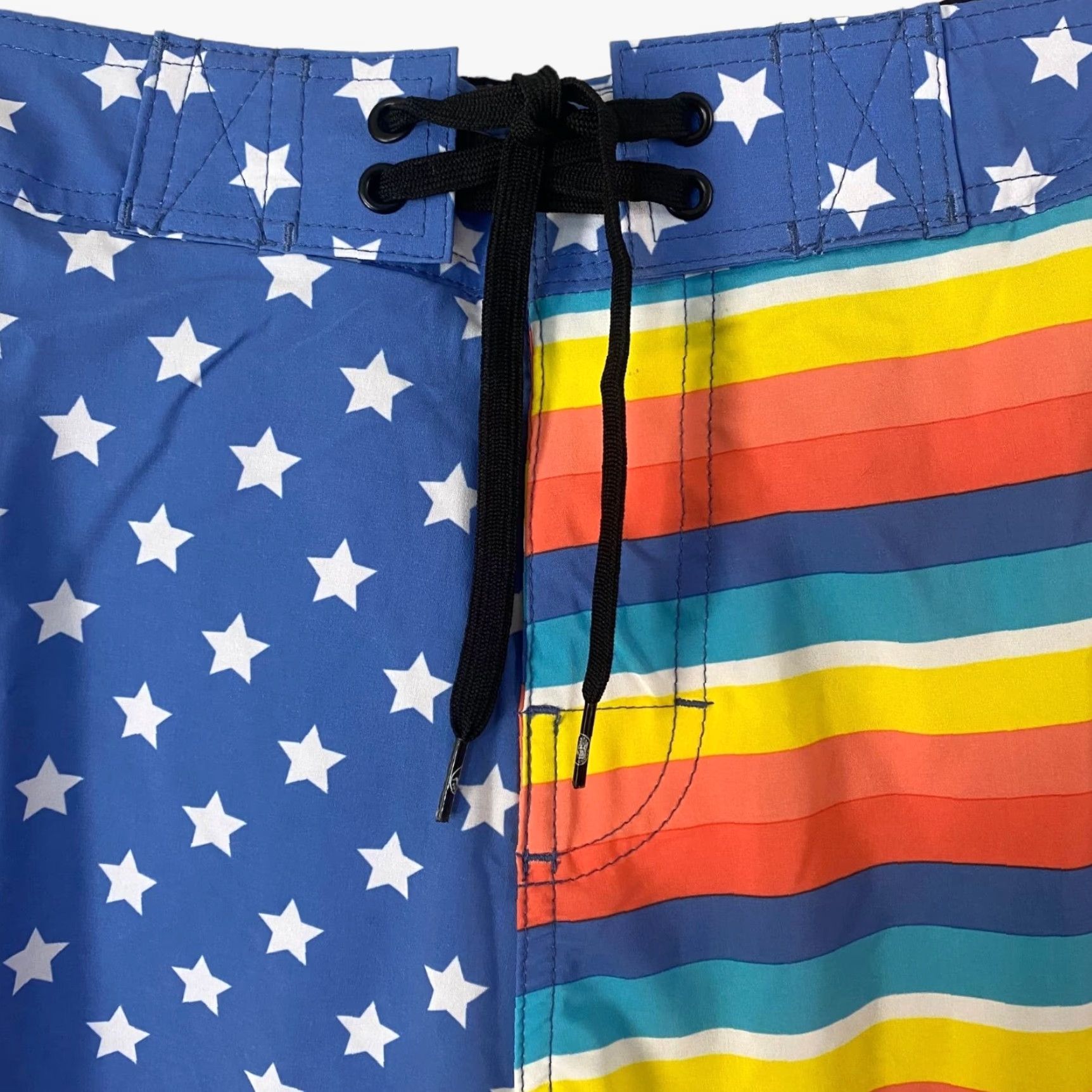 Body Glove VINTAGE Body Glove La Concha USA Board Shorts Blue Mens XL 36 American Flag Print Size US 36 / EU 52 - 5 Thumbnail