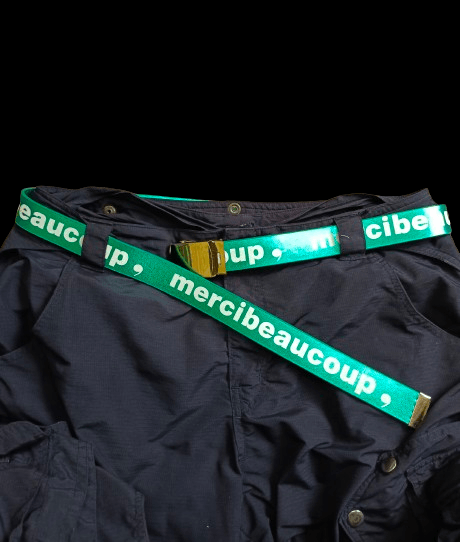 Issey Miyake × mercibeaucoup ISSEY MIYAKE MERCIBAEUCOUP SPELLOUT BELT Size ONE SIZE - 1 Thumbnail