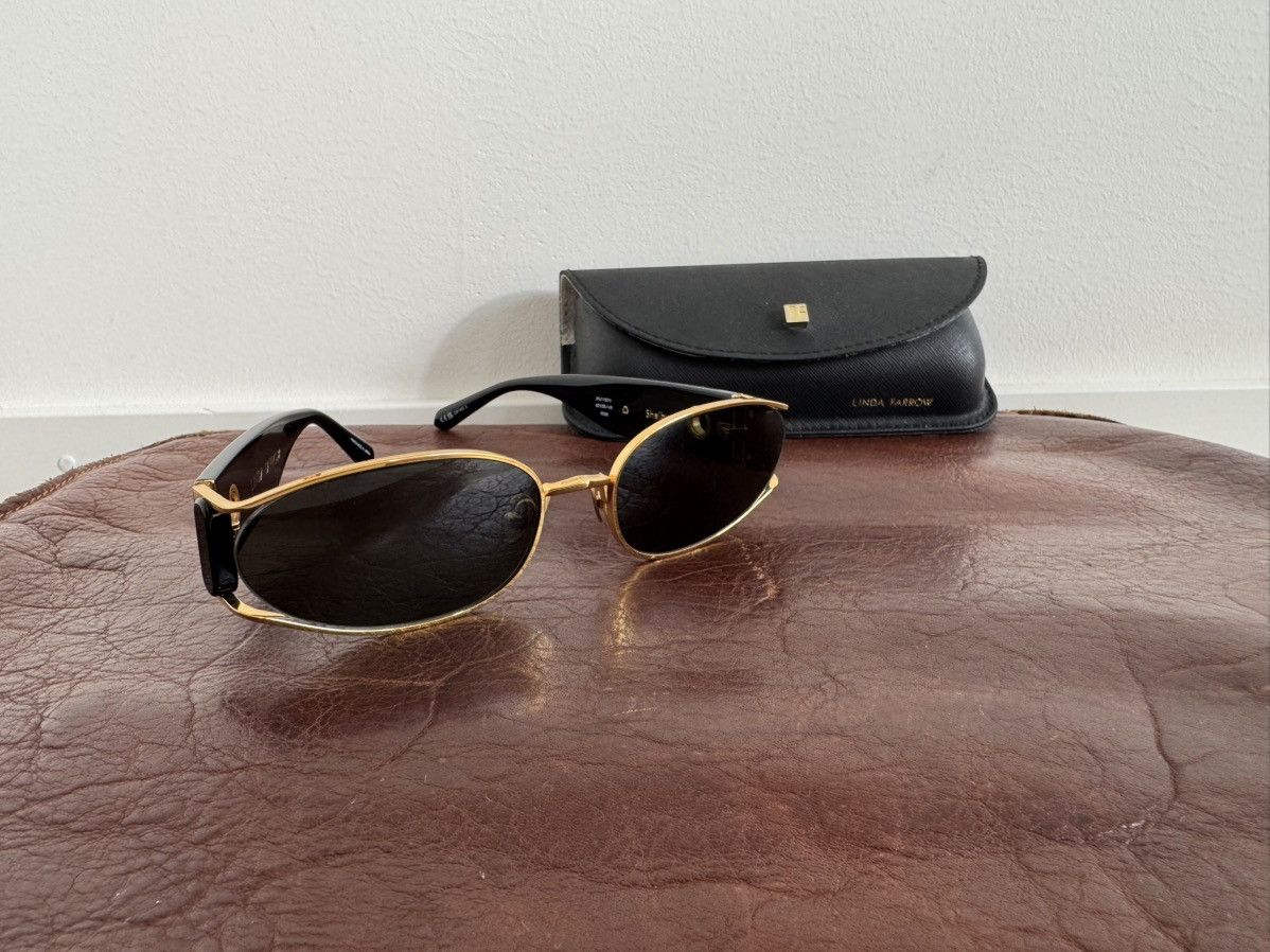 Linda Farrow Linda Farrow Shelby Sunglasses Black Size ONE SIZE - 2 Thumbnail