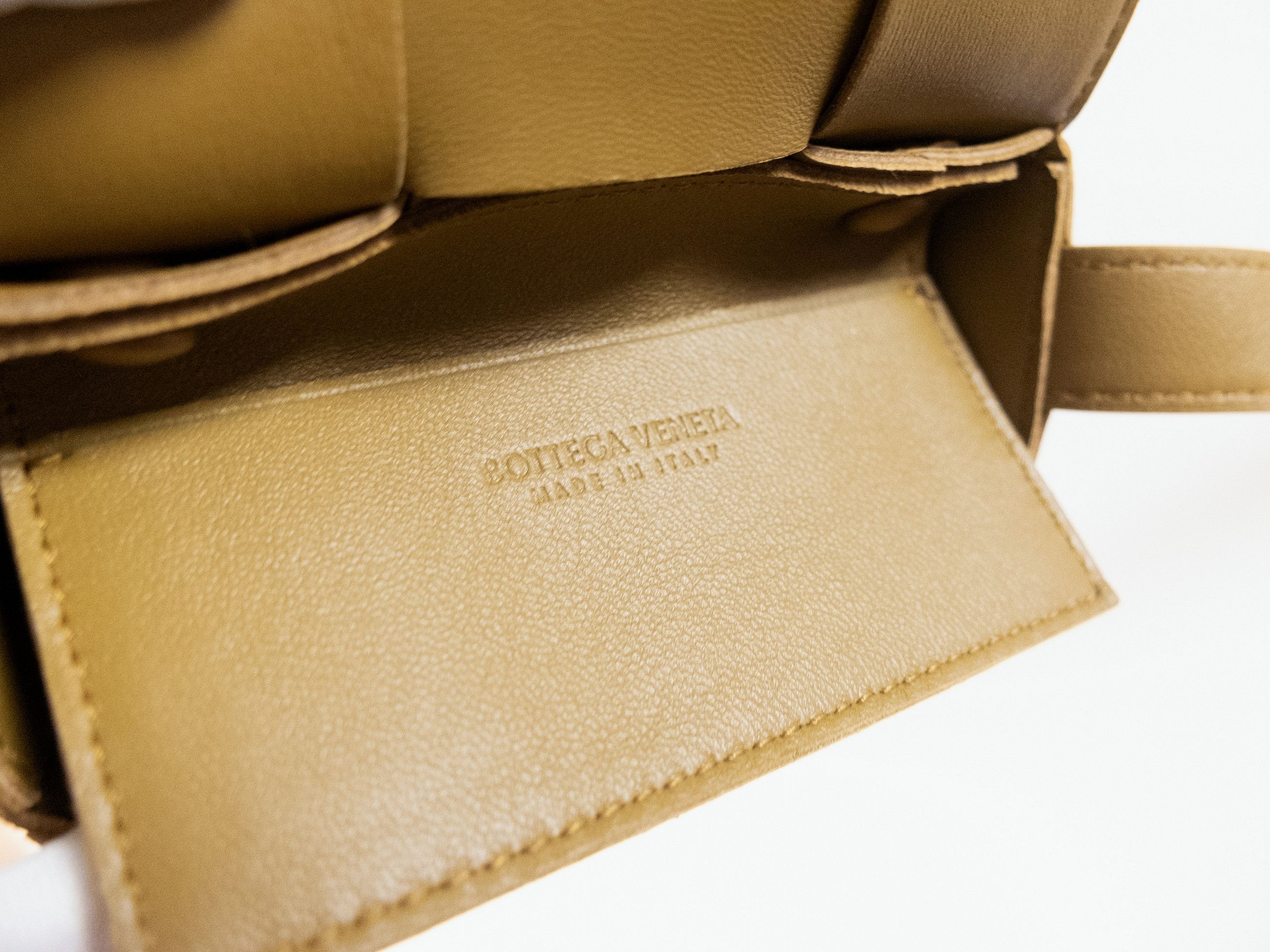 Bottega Veneta BOTTEGA VENETA Candy Cassette brown intrecciato leather bag Size ONE SIZE - 13 Thumbnail
