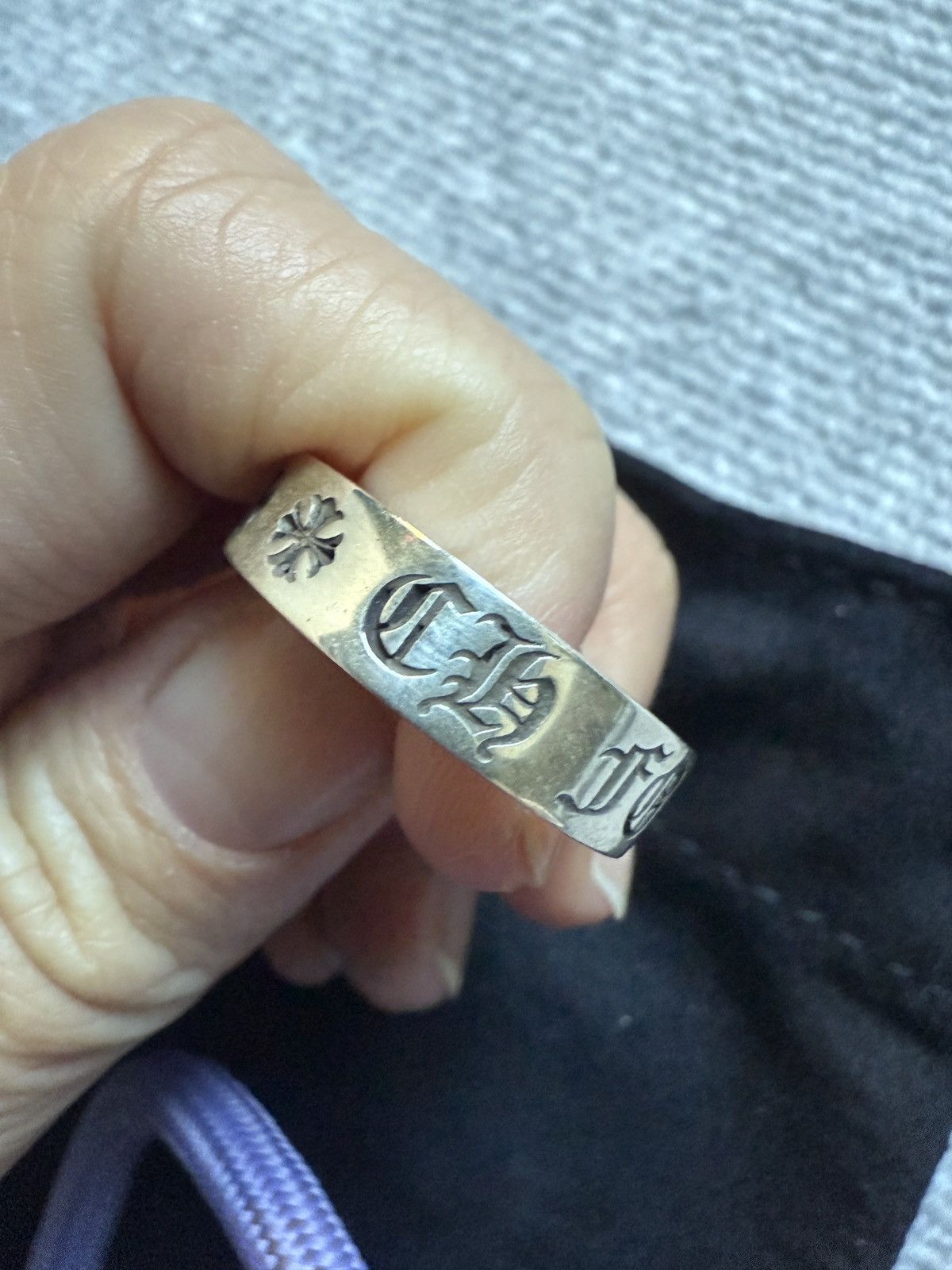Chrome Hearts Chrome Hearts SPACER FOREVER ring 7.5mm Size ONE SIZE - 7 Thumbnail