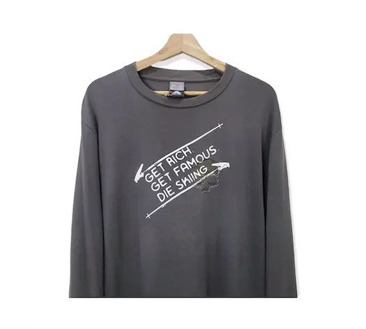 Nike ACG Nike ACG Skull Big Logo Long Sleeve Shirt Size US XL / EU 56 / 4 - 2 Thumbnail