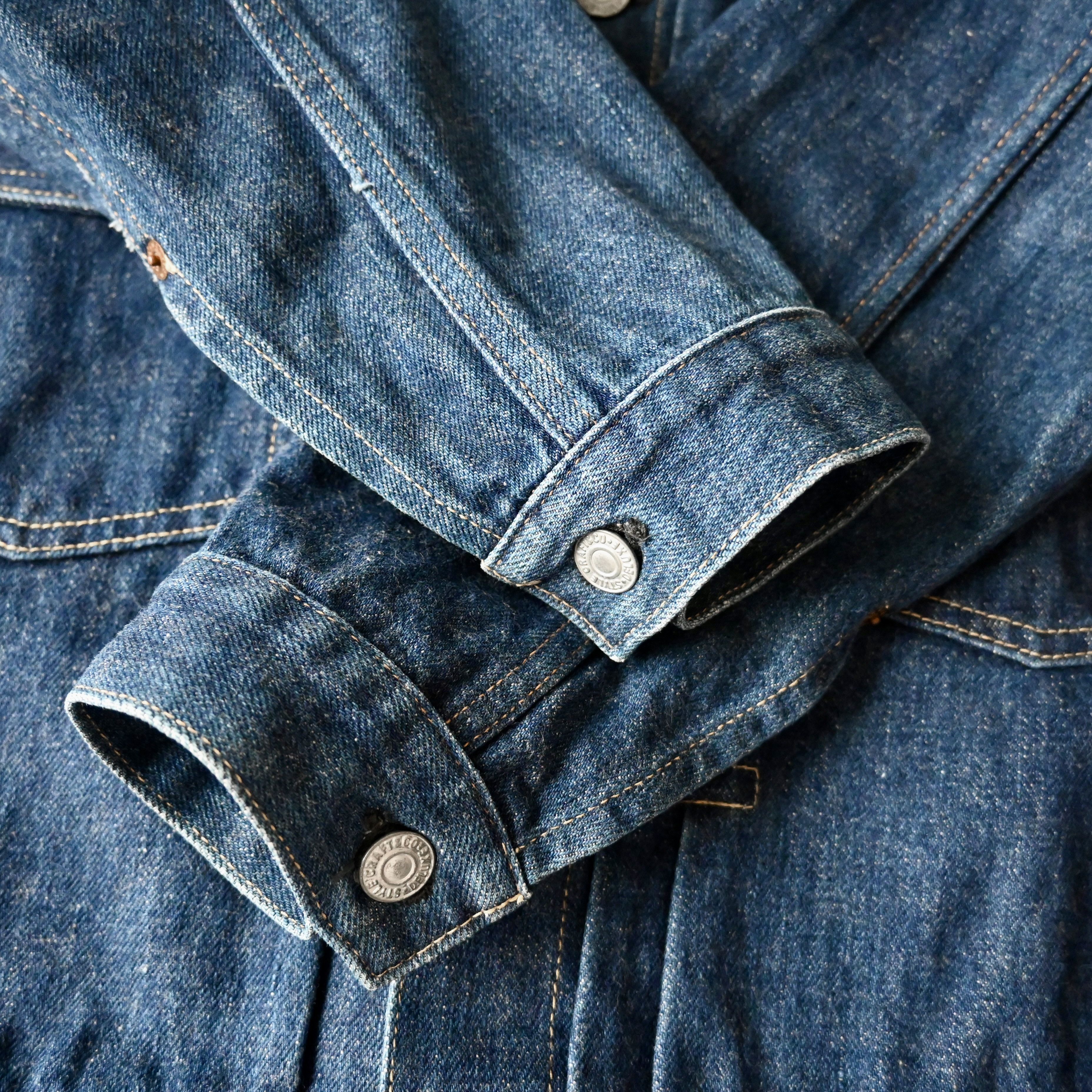 Japanese Brand VTG 1990s anonymous store brand type II trucker jacket Size US S / EU 44-46 / 1 - 17 Thumbnail