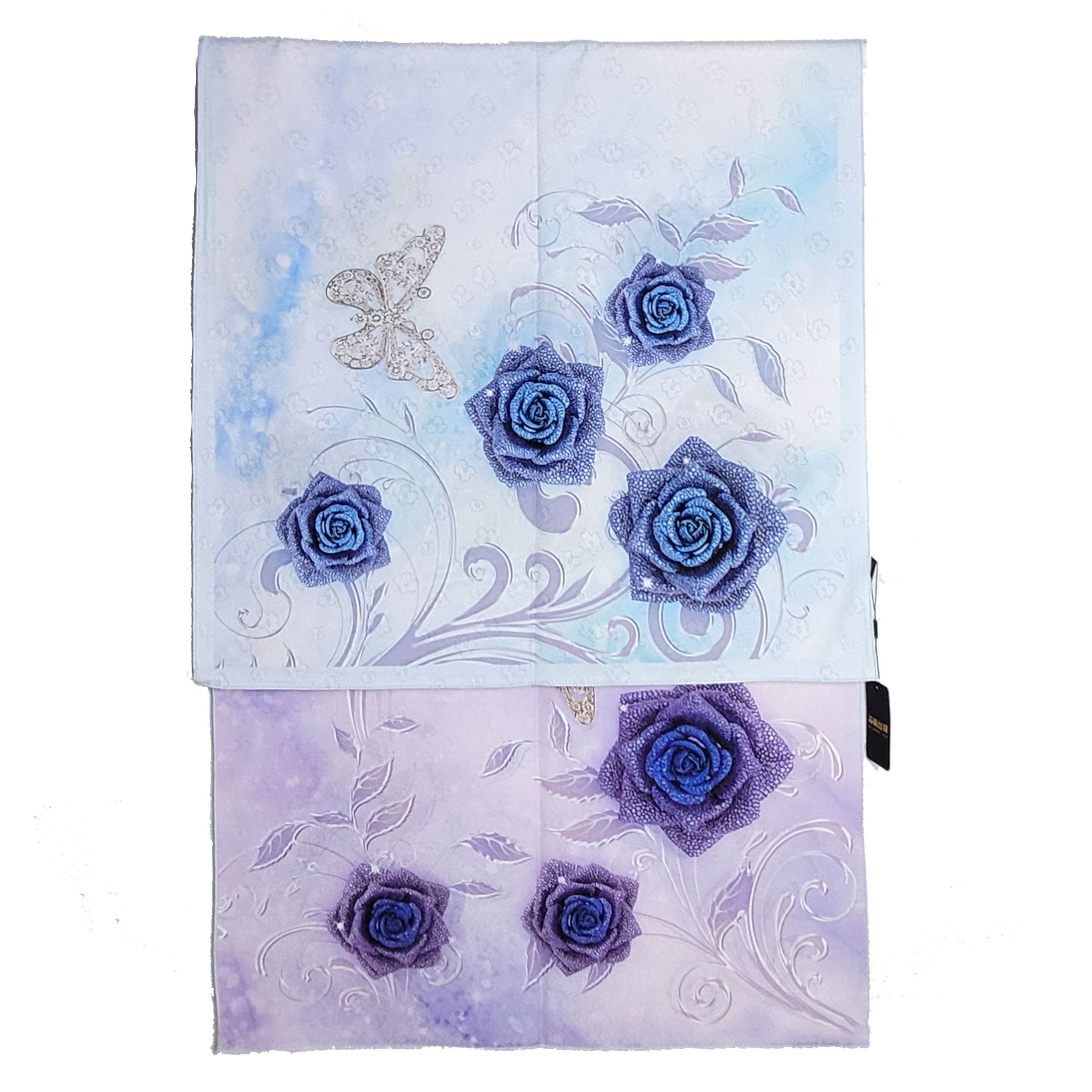Other Double-Sided Silk Scarf 27"x70" Long Rectangle 3322 Size ONE SIZE - 2 Thumbnail