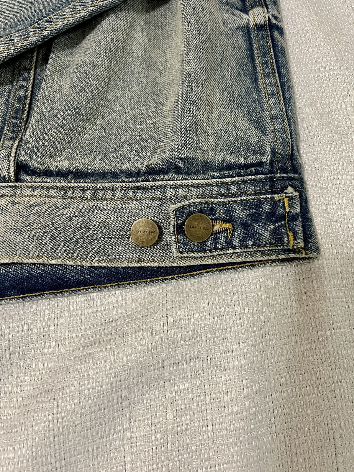 Fear of God Fear of God Denim Jacket Size US XL / EU 56 / 4 - 9 Thumbnail