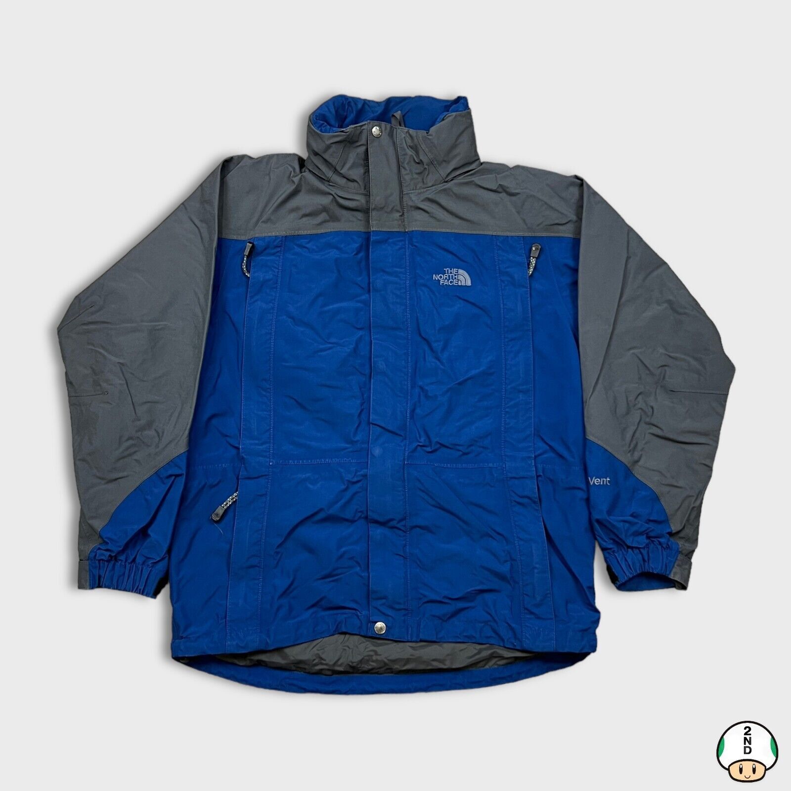 The North Face × Vintage The North Face Jacket Medium HyVent Zip Bomber Windbreaker Size US M / EU 48-50 / 2 - 1 Thumbnail