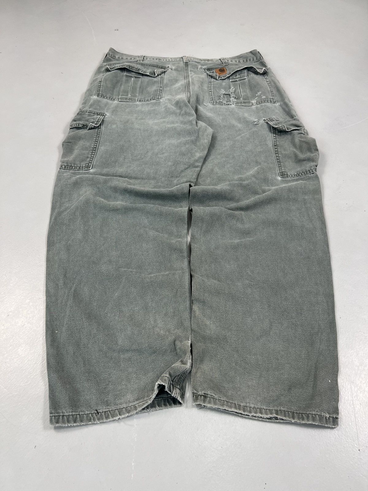 Carhartt Vintage carhartt B1140 damaged cargodenim Size US 38 / EU 54 - 2 Thumbnail