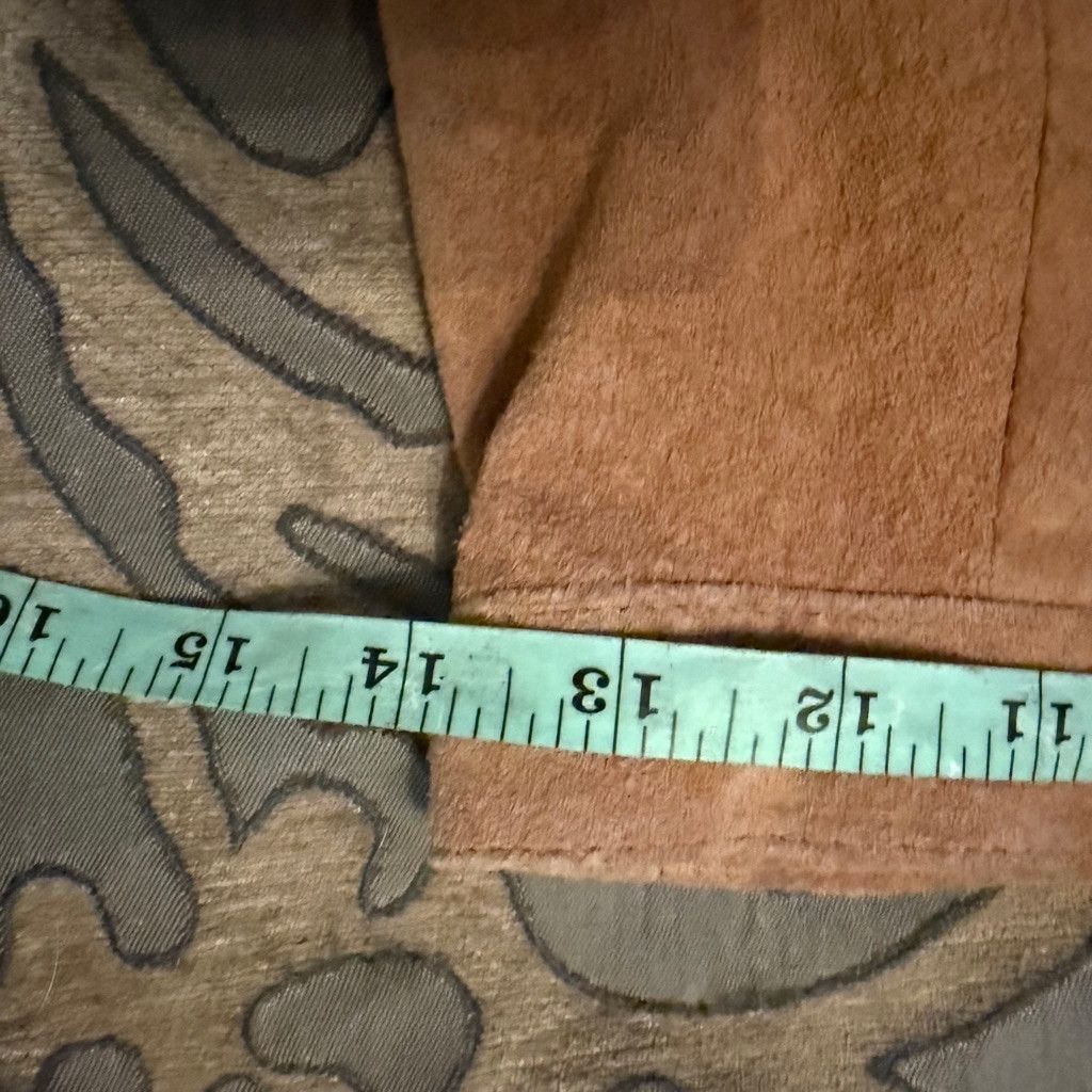 BB Dakota Vtg Women's BB Dakota Suede Skirt Size 7/8 Brown Size 28" / US 6 / IT 42 - 11 Thumbnail